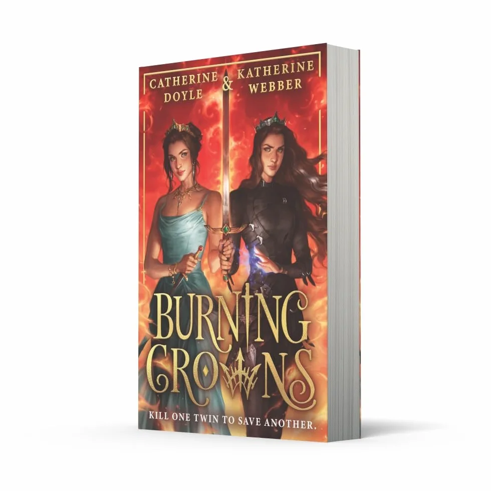 Burning Crowns: The third book in this best-selling royal YA fantasy romance series, new for 2024. TikTok made me buy it!
