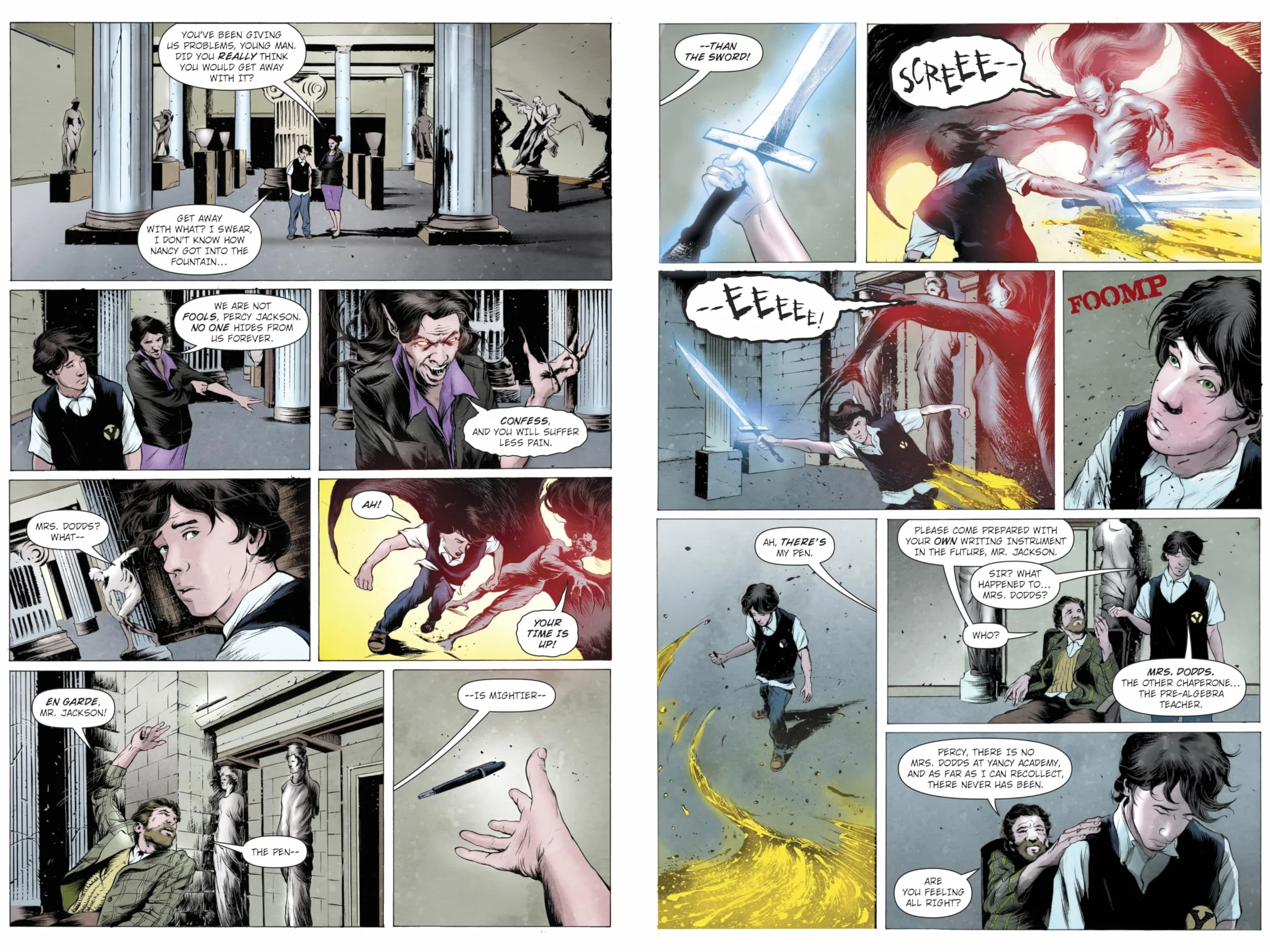 Percy Jackson and the Lightning Thief - The Graphic Novel (Book 1 of Percy Jackson)