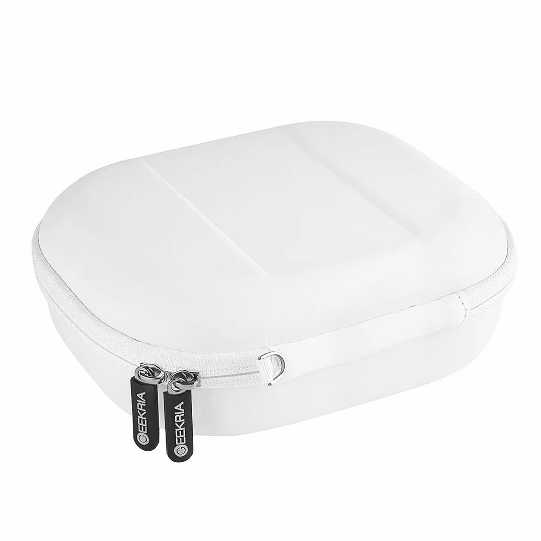 Etui na mikser audio Geekria, kompatybilne z Focusrite Scarlett 2i2 3nd Gen (twarde etui), ochronna walizka z twardą skorupą do podróży (Biały)
