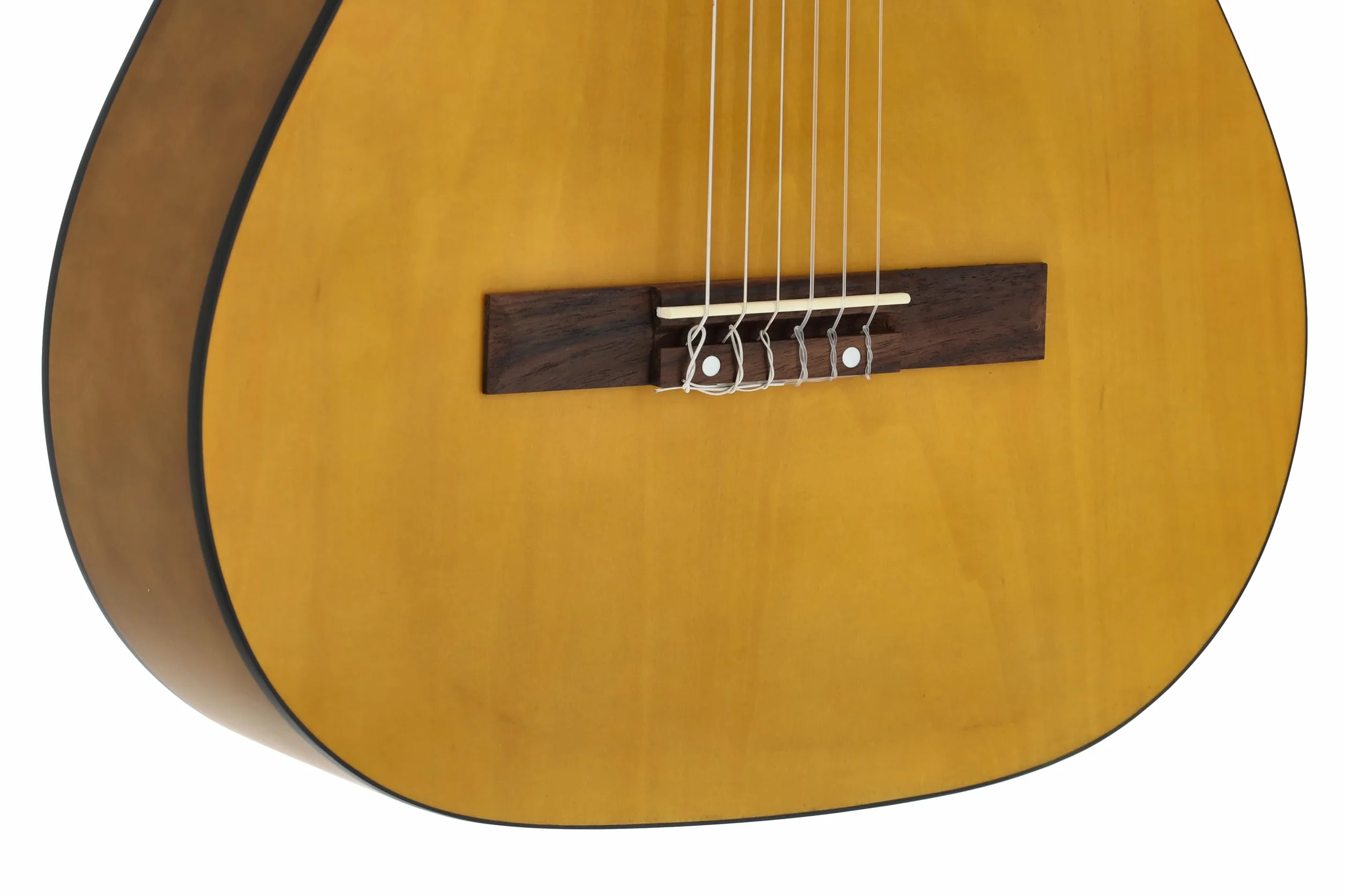 gitara koncertowa - gitara klasyczna - 4/4 honey - naturalny kolor - w zestawie pokrowiec