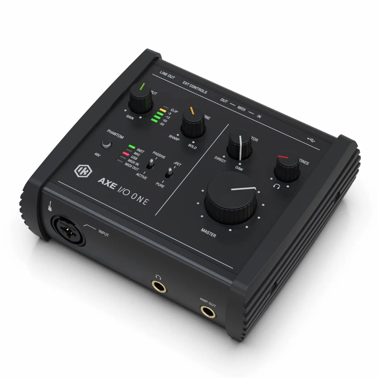 Ik Multimedia Ip-Int-Axeioone-In Interfejs Audio, Czarny, 192 KHz