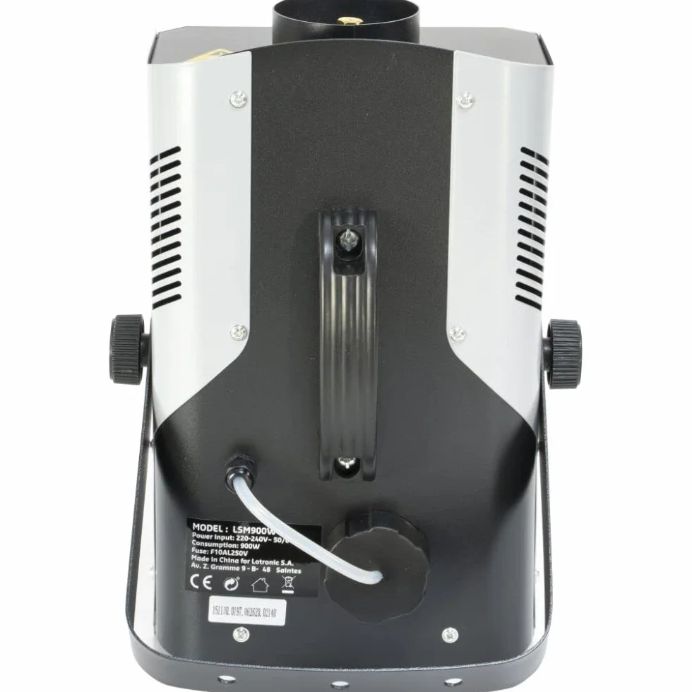 Ibiza - LSM900W - 900W maszyna do mgły z pilotem zdalnego sterowania - Czarno-szary