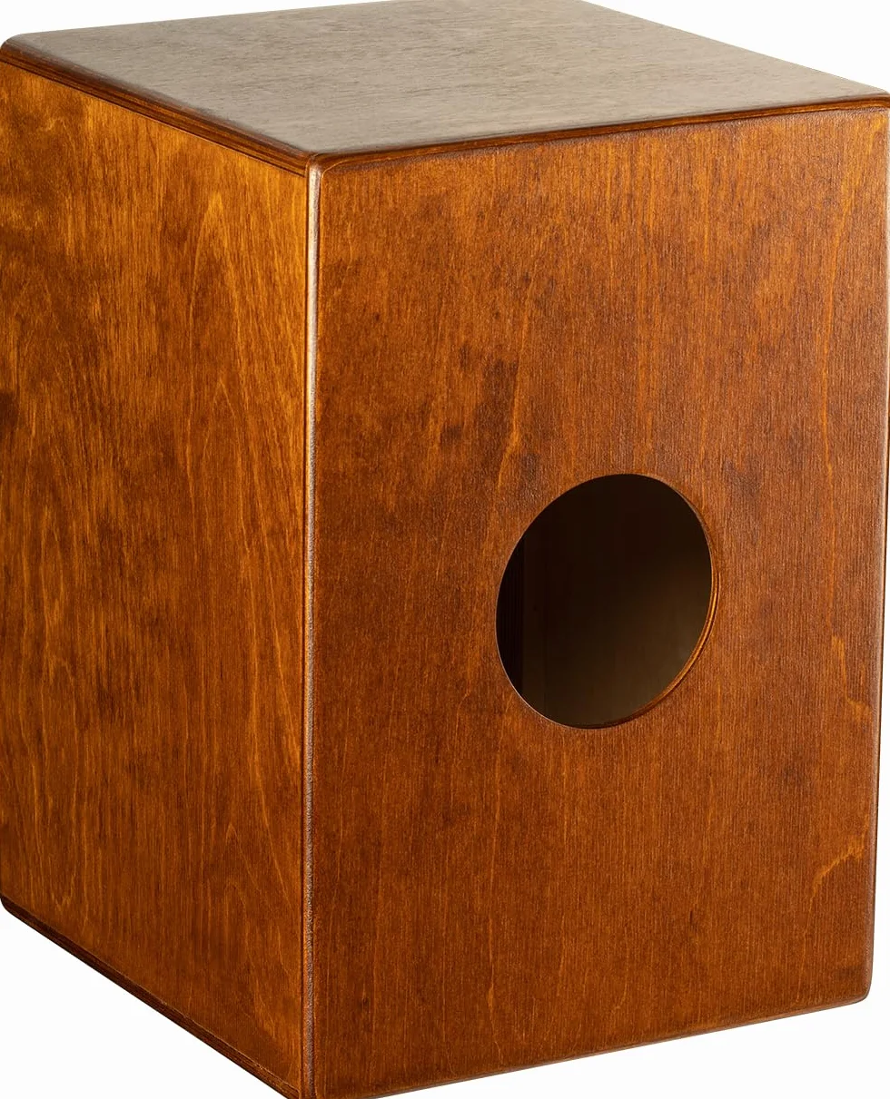Meinl Percussion Jam Cajon Instrument Mały Cajon dla Dzieci i Dorosłych Panel Przedni Brzoza Bałtycka JC50AB-B