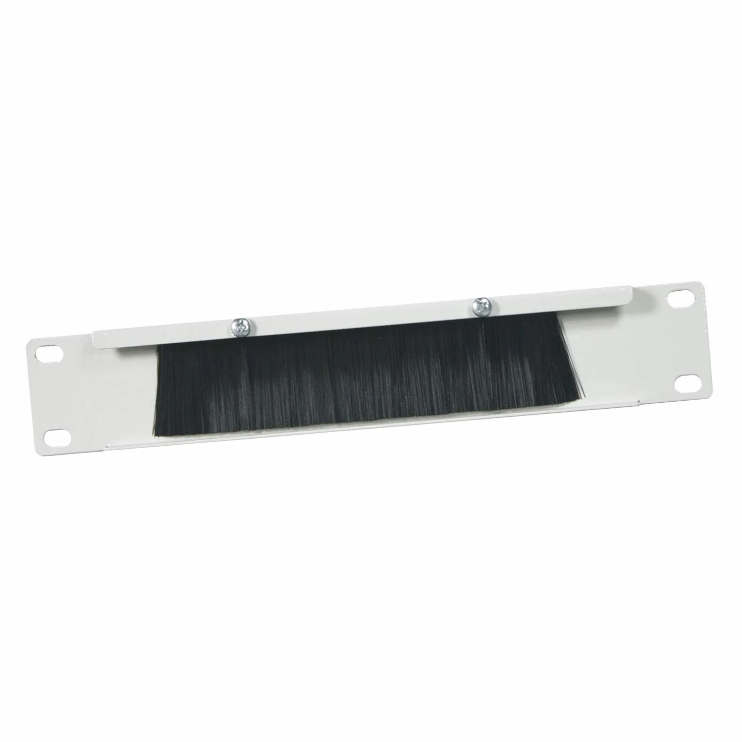 HMF 63389-07 Oczko kablowe ze szczotką do szafki serwerowej 10" Jasnoszary