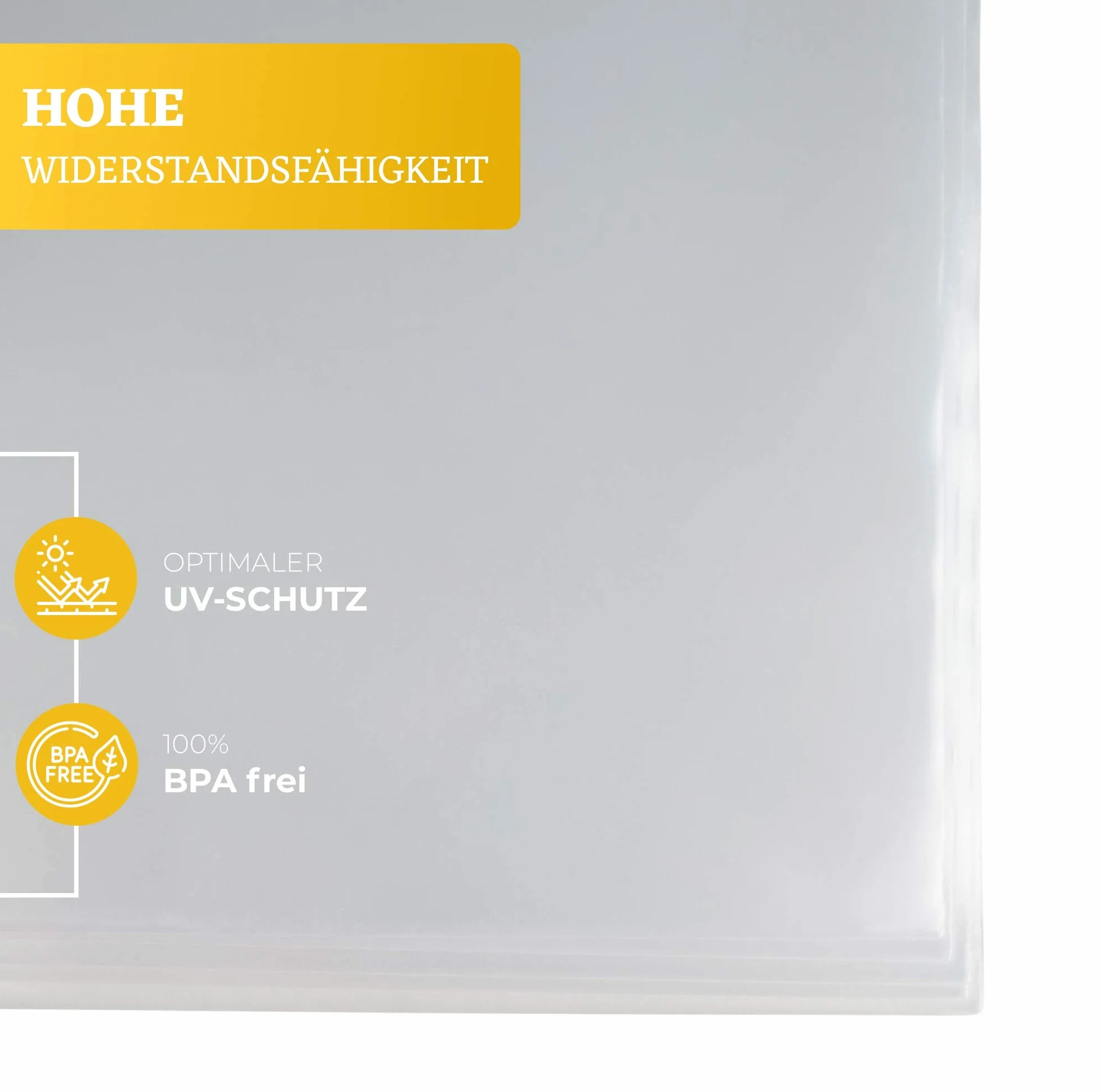 Beats & More Premium LP 12" pokrowce ochronne – winylowe koszulki na płyty gramofonowe – optymalna ochrona płyt gramofonowych – 50 sztuk – wyprodukowano w Niemczech – 325 mm x 325 mm x 0,10 mm