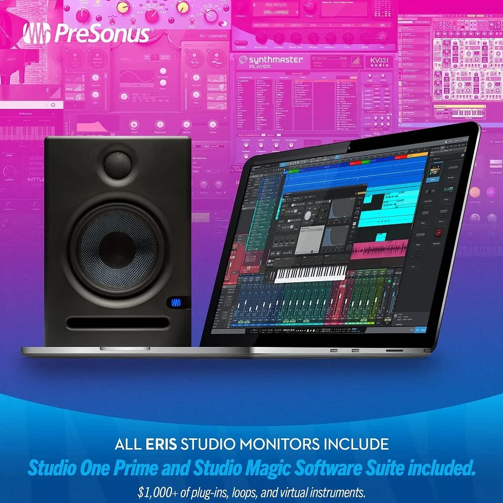 Presonus Spr Air12 Monitory Studyjne, Czarny, 27.94 x 35.56 x 25.4 cm