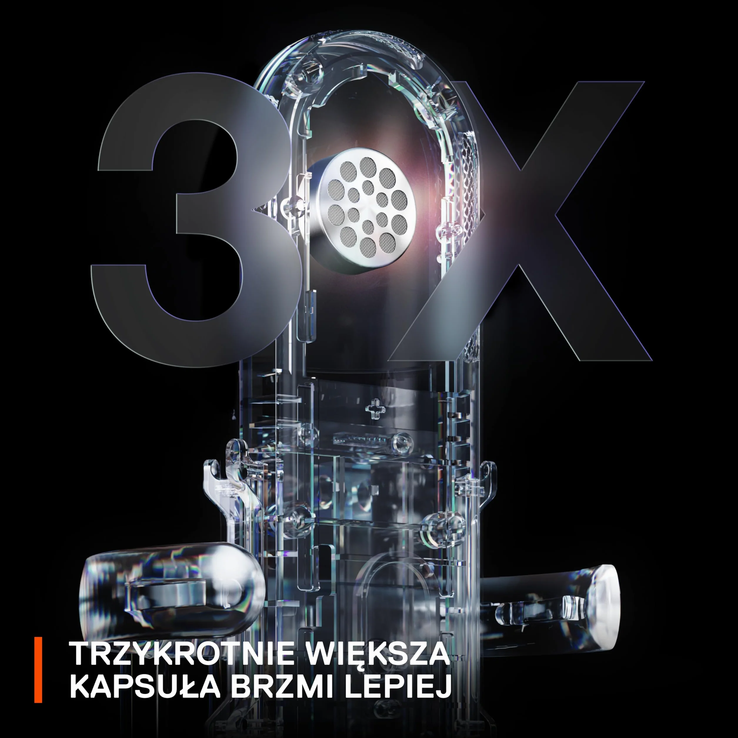 SteelSeries Alias Mikrofon USB do komputera PC — 3 razy większa kapsuła do gier, streamingu i podcastów — Redukcja szumów SI — Dioda LED monitorowania poziomu i wyciszenia — Kosz antywibracyjny