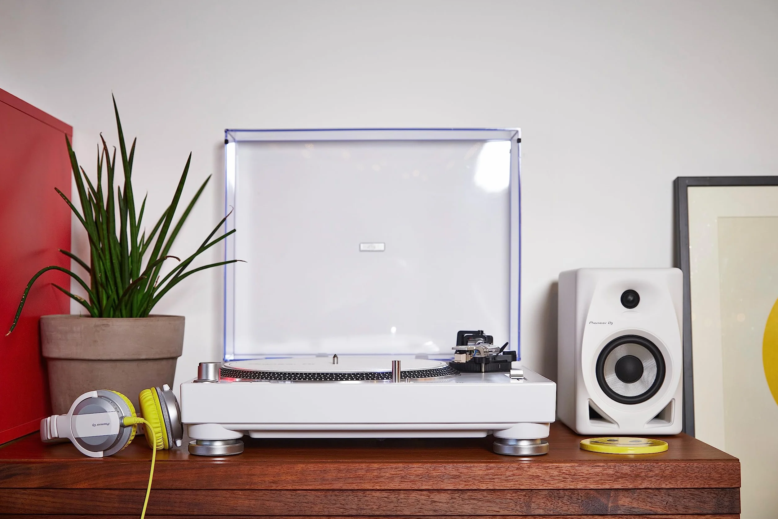 Pioneer DJ ® DM-40D-W System Monitor biurka, biały, przewodowy, głośnik 4''