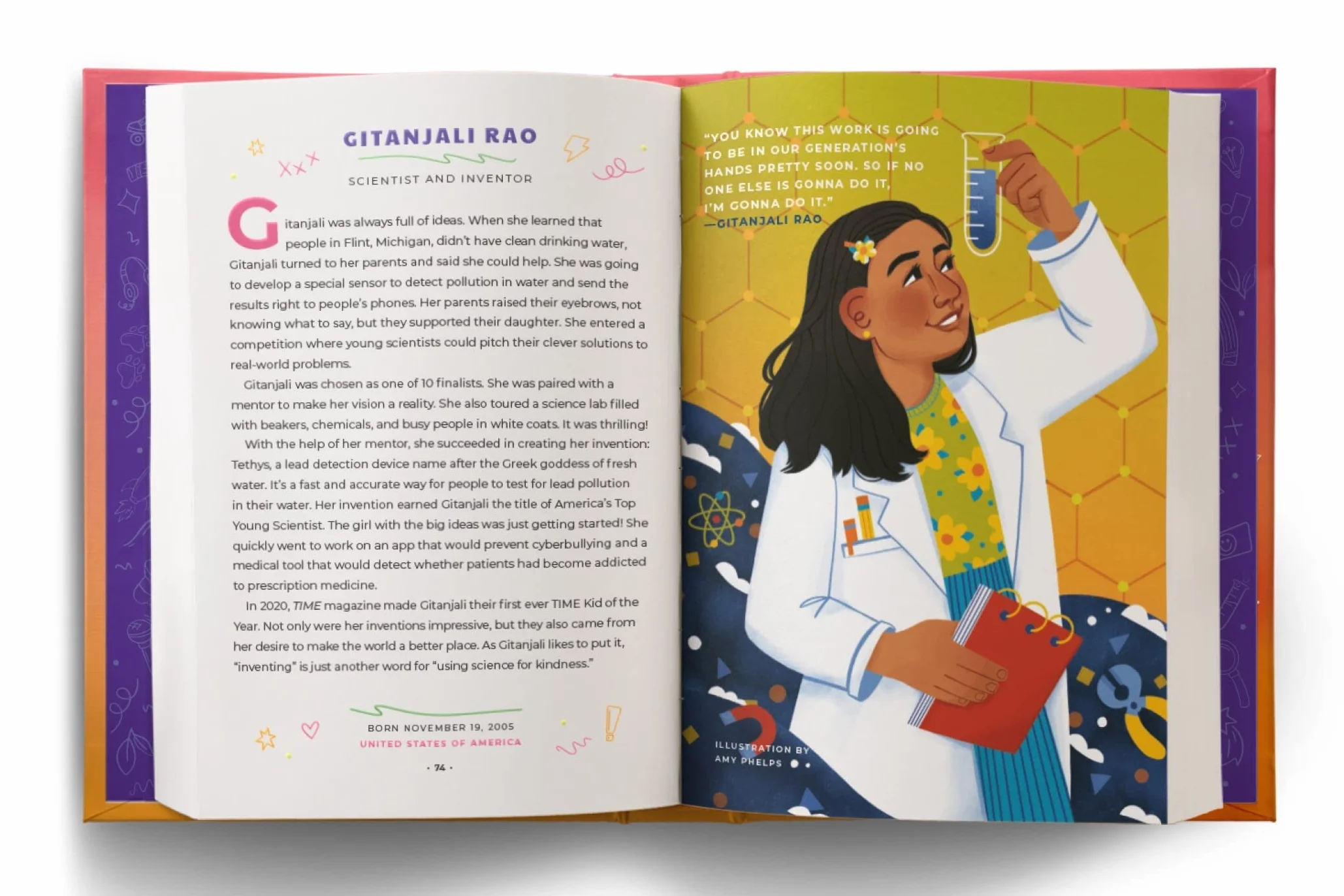 Good Night Stories for Rebel Girls: 100 Inspiring Young Changemakers: 5