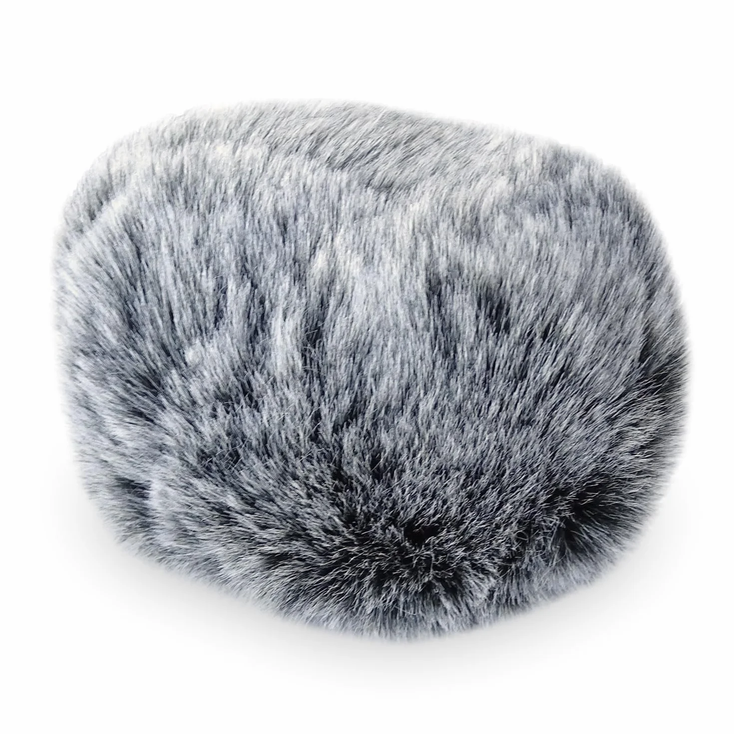 keepdrum Futrzana ochrona przed wiatrem WS-BK do Zoom H2n rejestrator cyfrowy