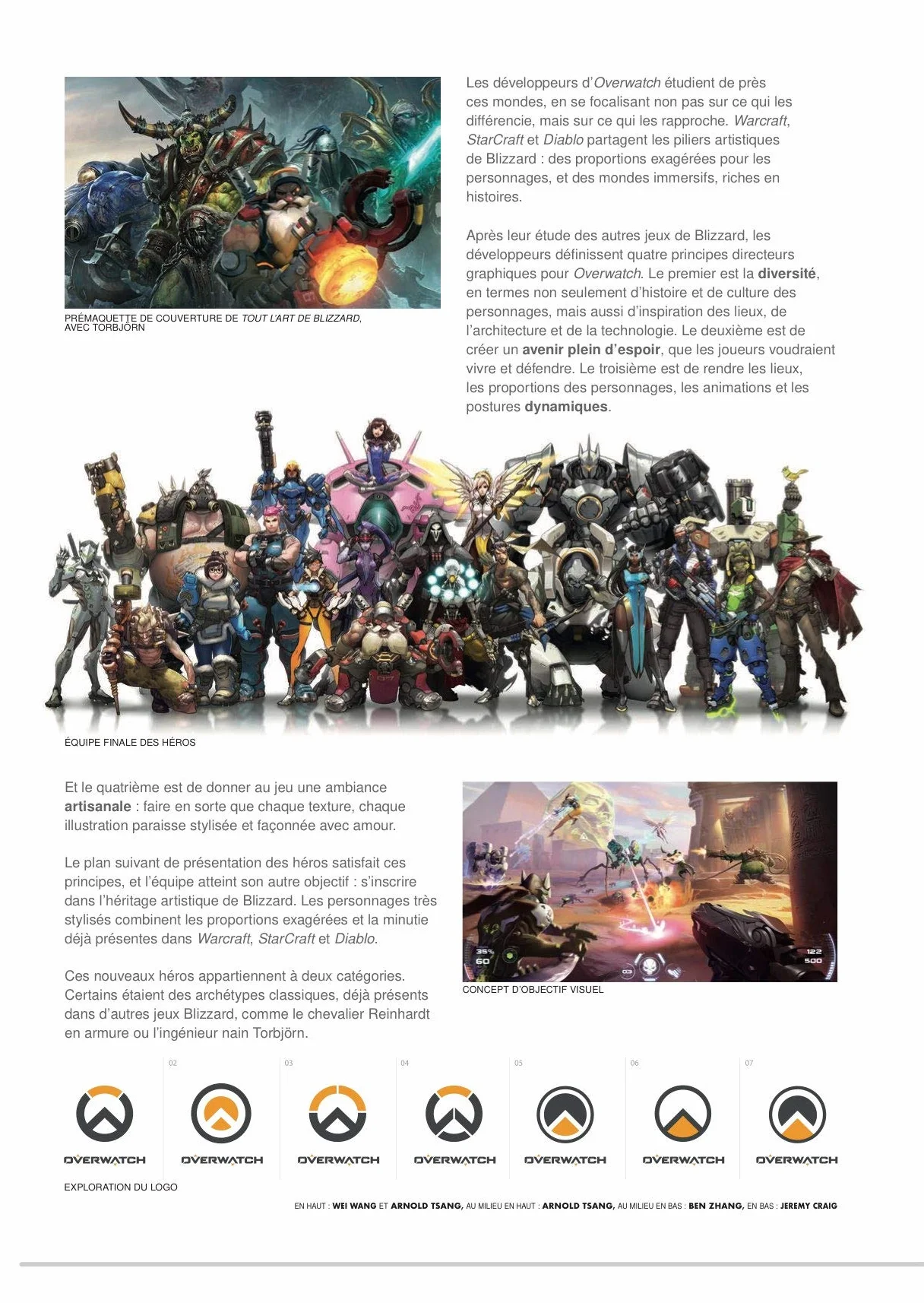 Tout l'art d'Overwatch