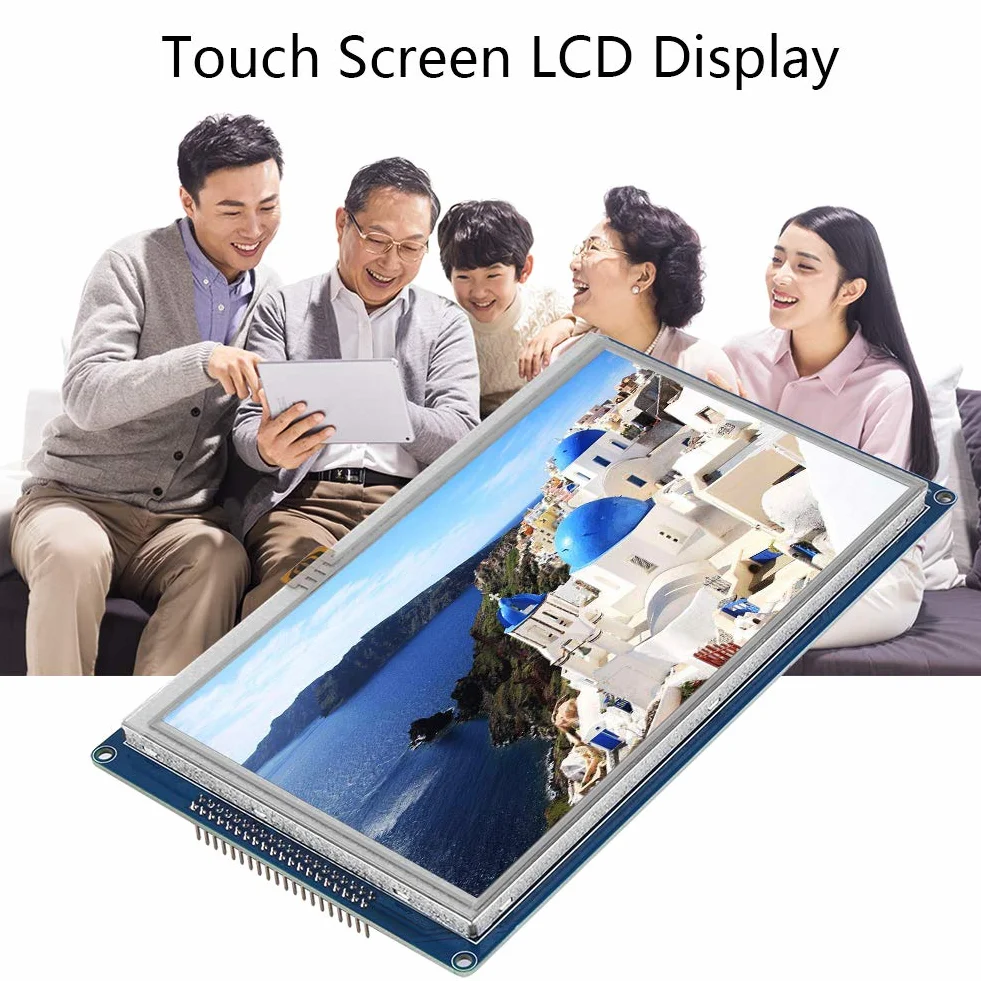 Moduł wyświetlacza TFT LCD 7 cali 800x480 kolorowy ekran dotykowy panel AVR STM32 ARM SSD1963