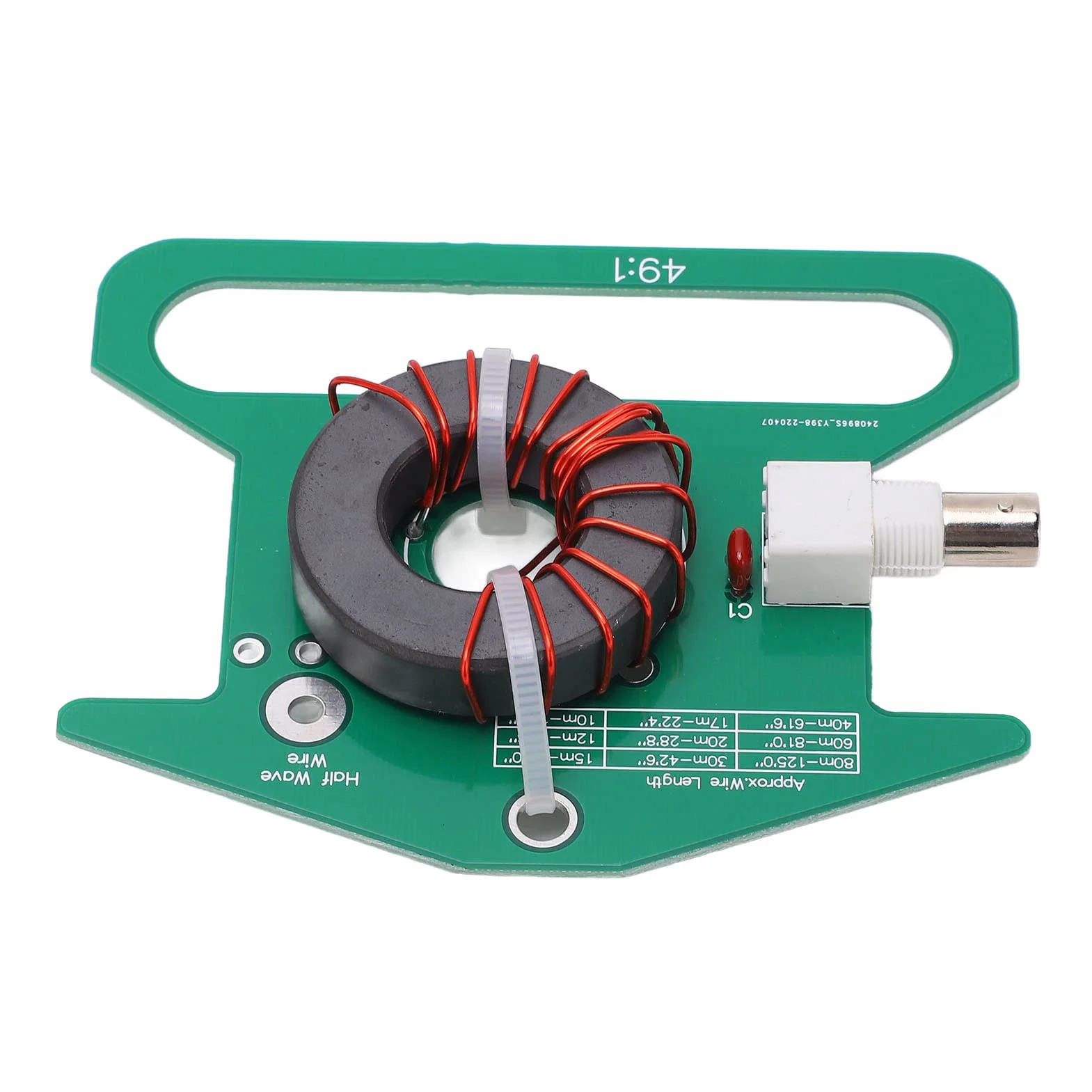 Antena Balun do PCB Balun 50W Znamionowa Moc CiąGła 5-35MHz 49:1 Zamiana