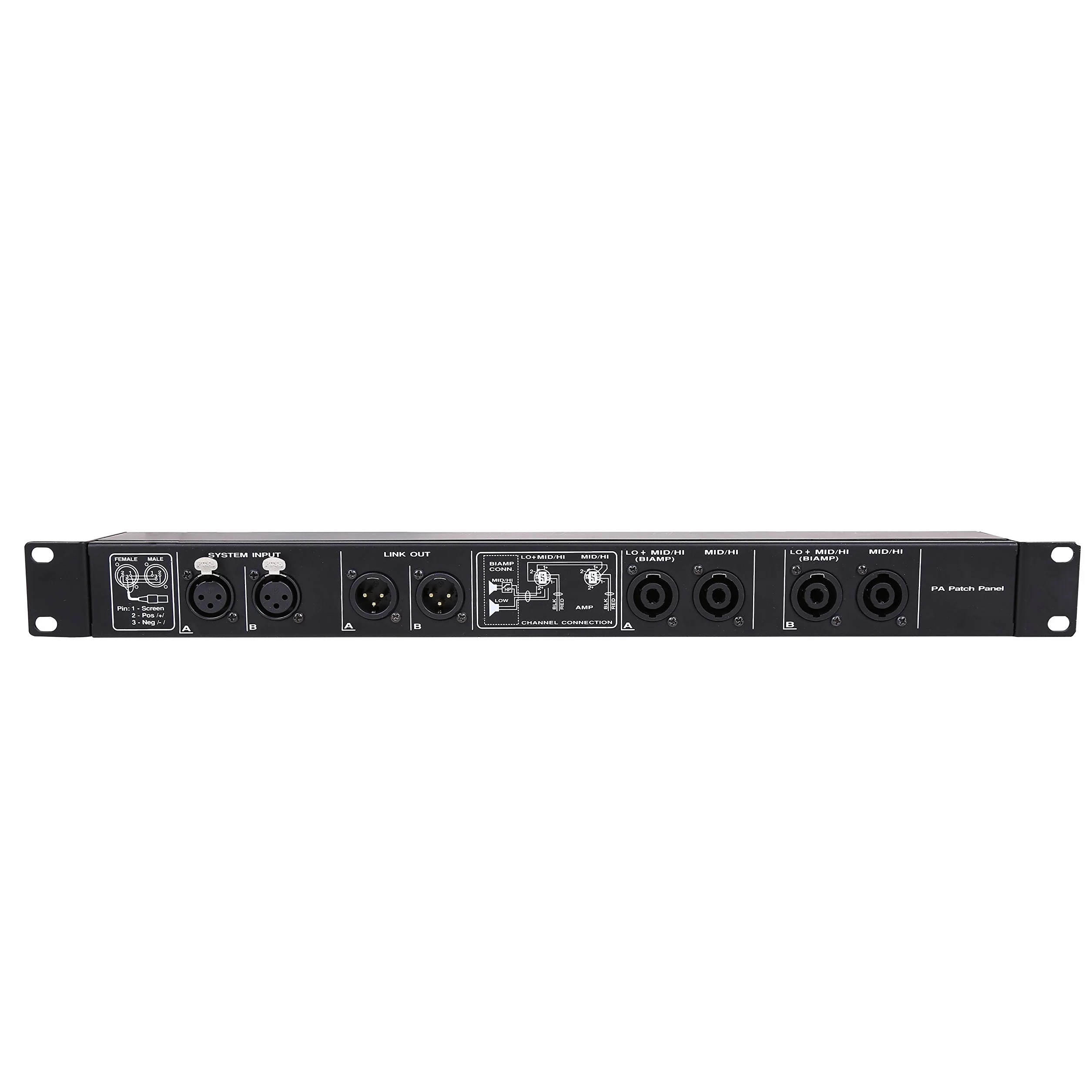 Fame PA Patch Panel - 2-kanałowy wzmacniacz mocy