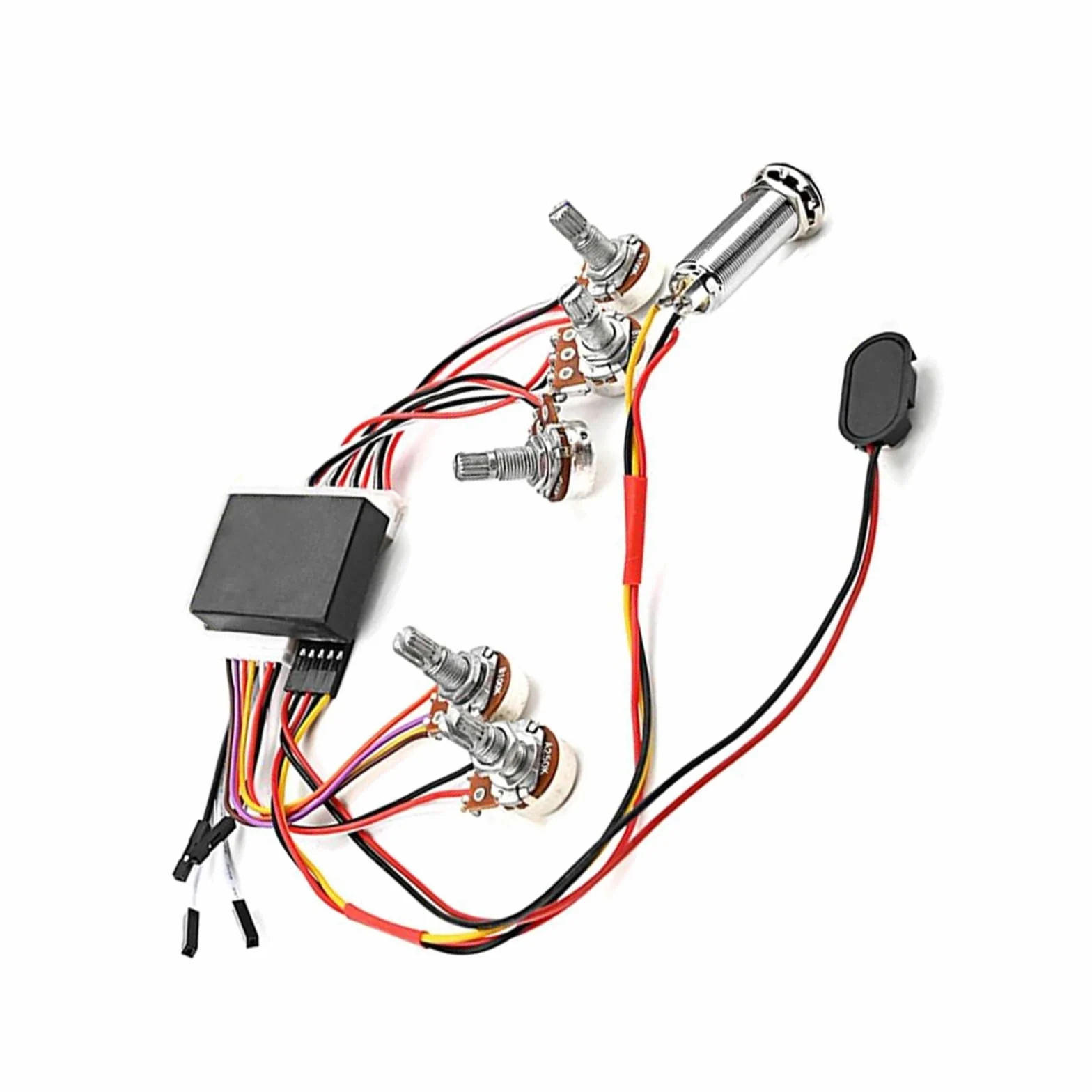 Zestaw Okablowania Przedwzmacniacza Gitarowego Trzypasmowy Korektor Kompletne Komponenty Elektroniczne | Uprząż gitarowa(2)