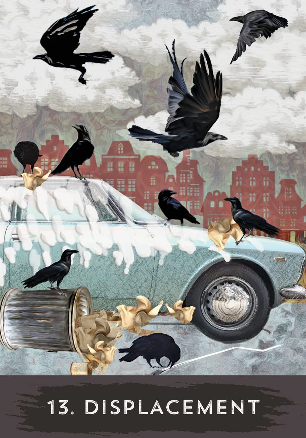Urban Crow Oracle: A 54-Card Deck and Guidebook