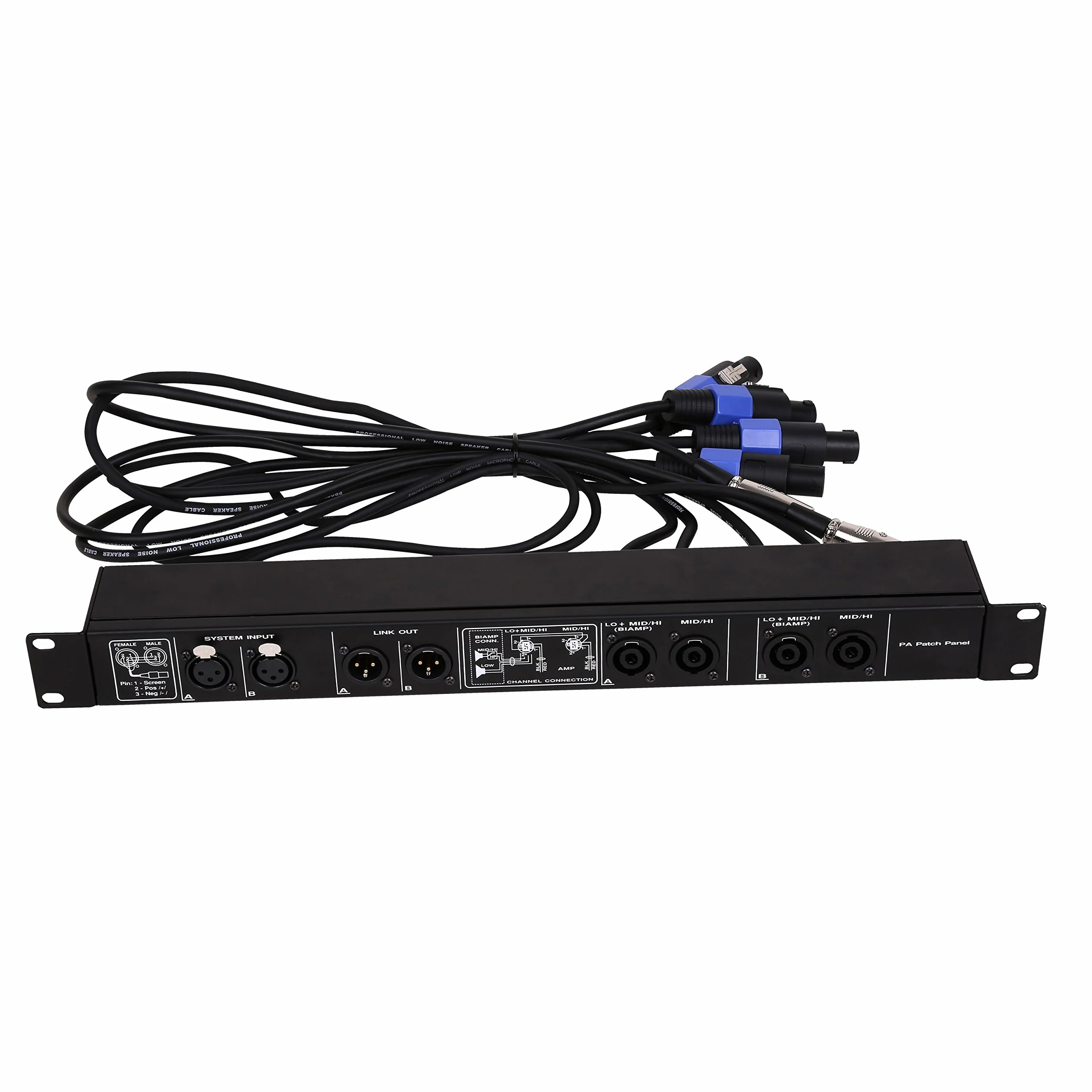 Fame PA Patch Panel - 2-kanałowy wzmacniacz mocy