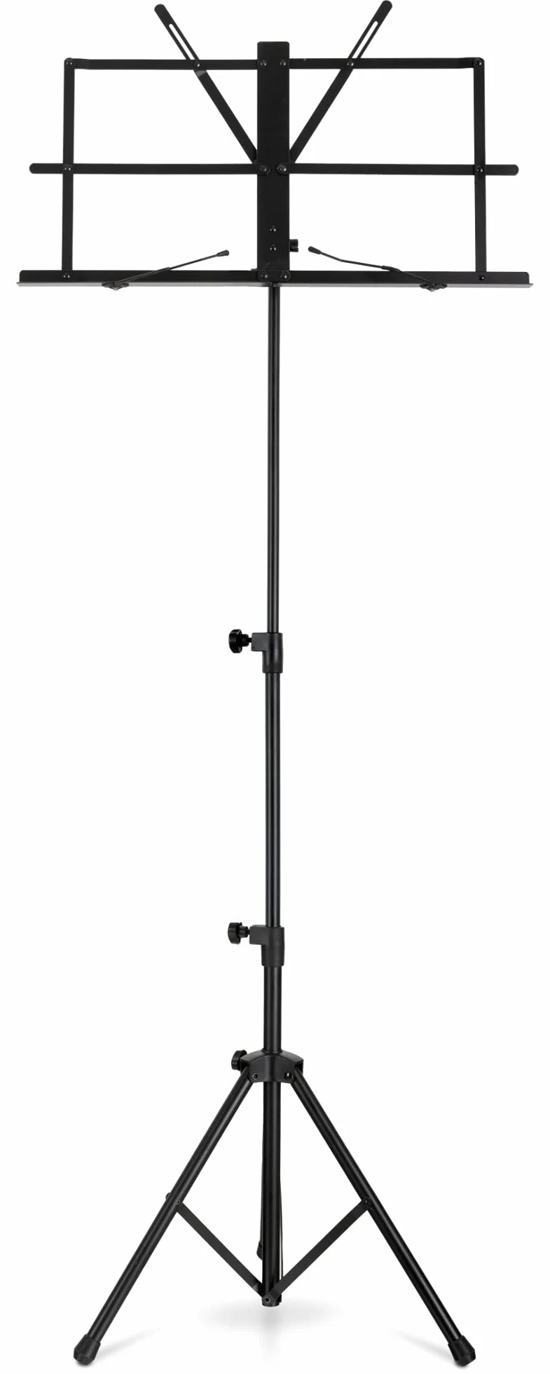 Classic Cantabile Stojak na nuty Easy czarny 45-118 cm 1,2 kg