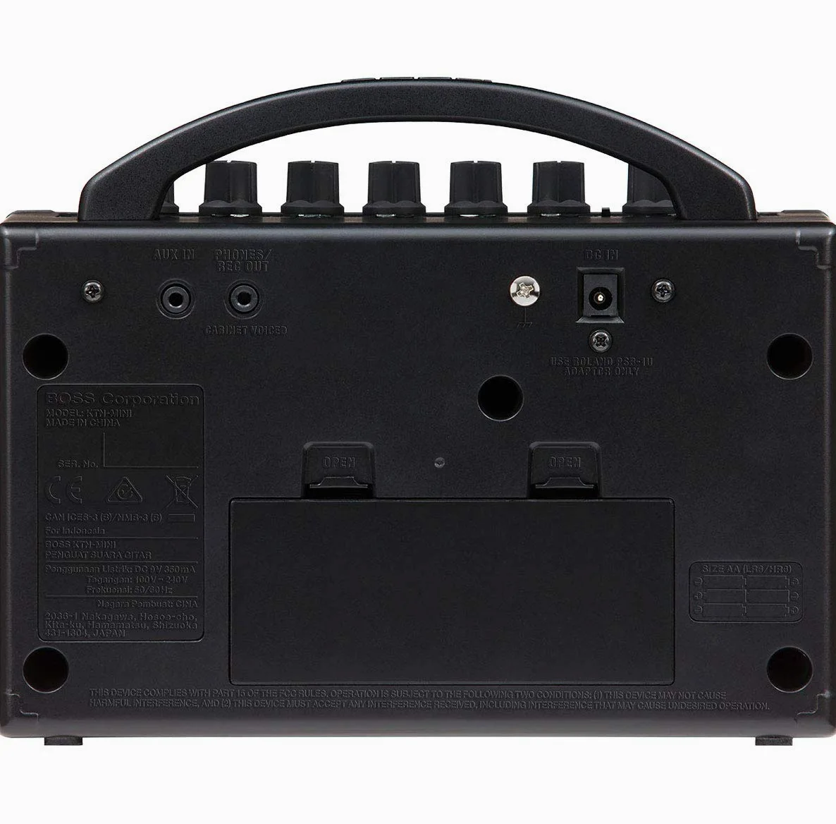 Boss Katana Mini wzmacniacz gitarowy + zasilacz Keepdrum 9 V