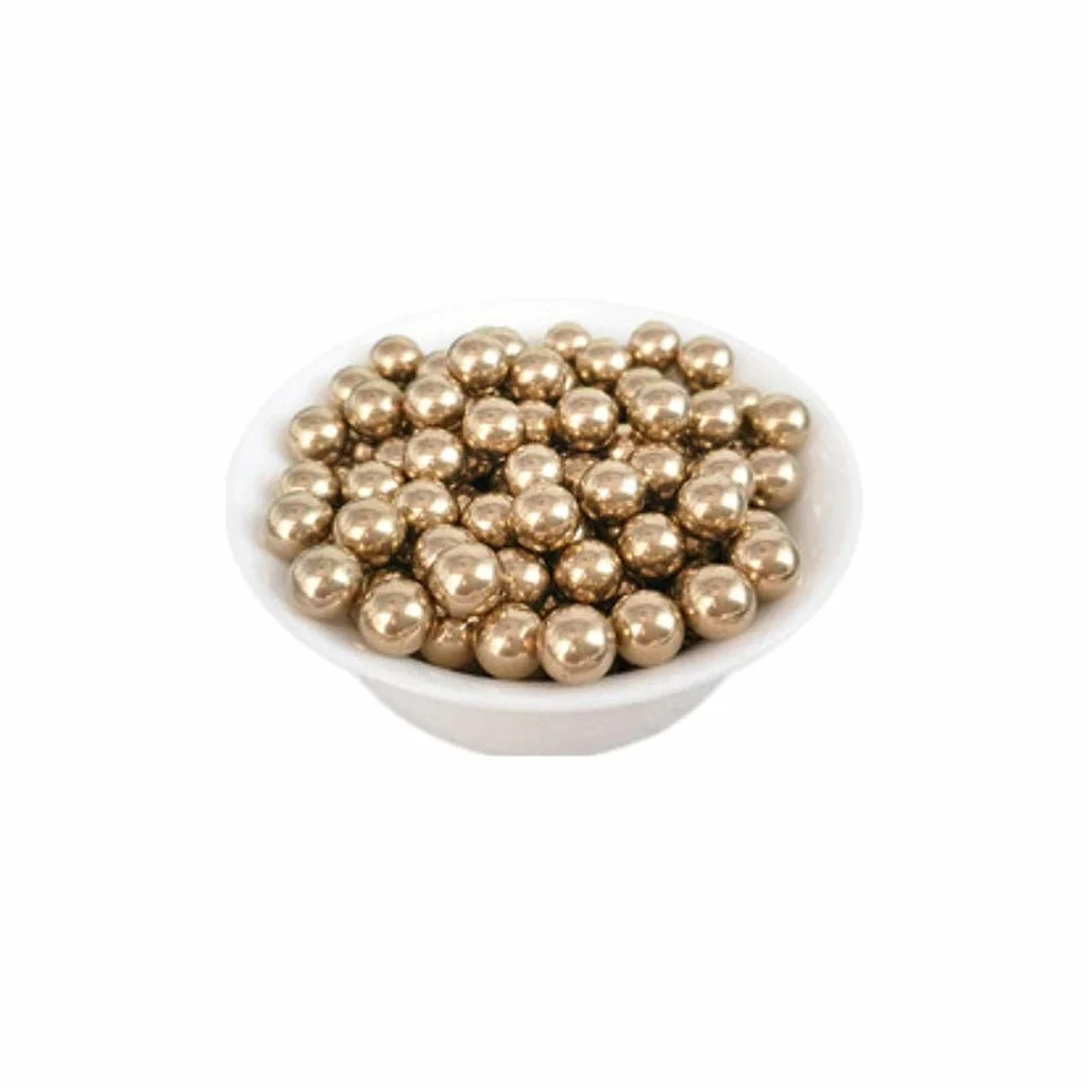 Koraliki miedziane, kulki miedziane, stałe butik, precyzja H62 stała czysta mosiężna kulka 2 3 4 5 6 8 10 12 mm-8mm [0,5 kg]