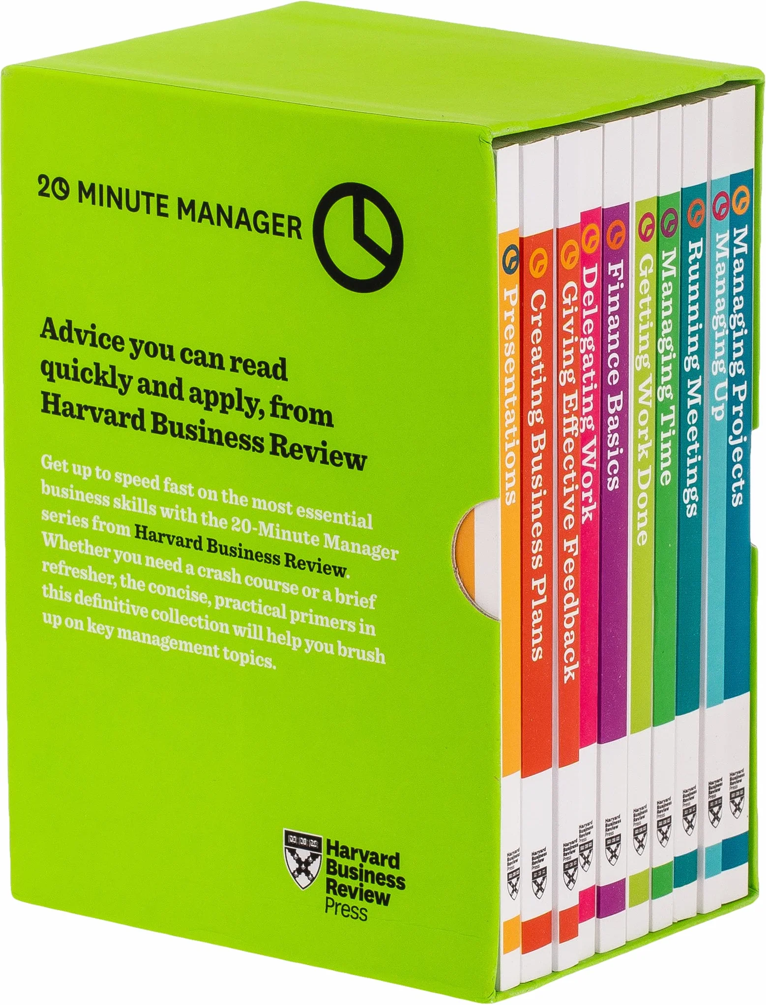 HBR 20-Minute Manager Boxed Set (10 Books) (HBR 20-Minute Manager Series)