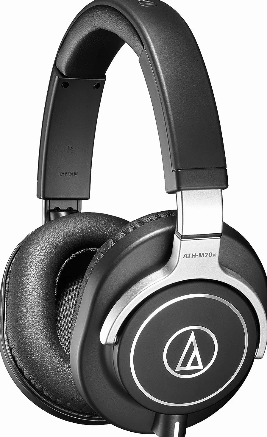 Audio-Technica M70x Profesjonalne słuchawki studyjne do miksowania i śledzenia dźwięku w studiu, FOH, DJingu, masteringu, postprodukcji, kryminalistyki i osobistego odsłuchu