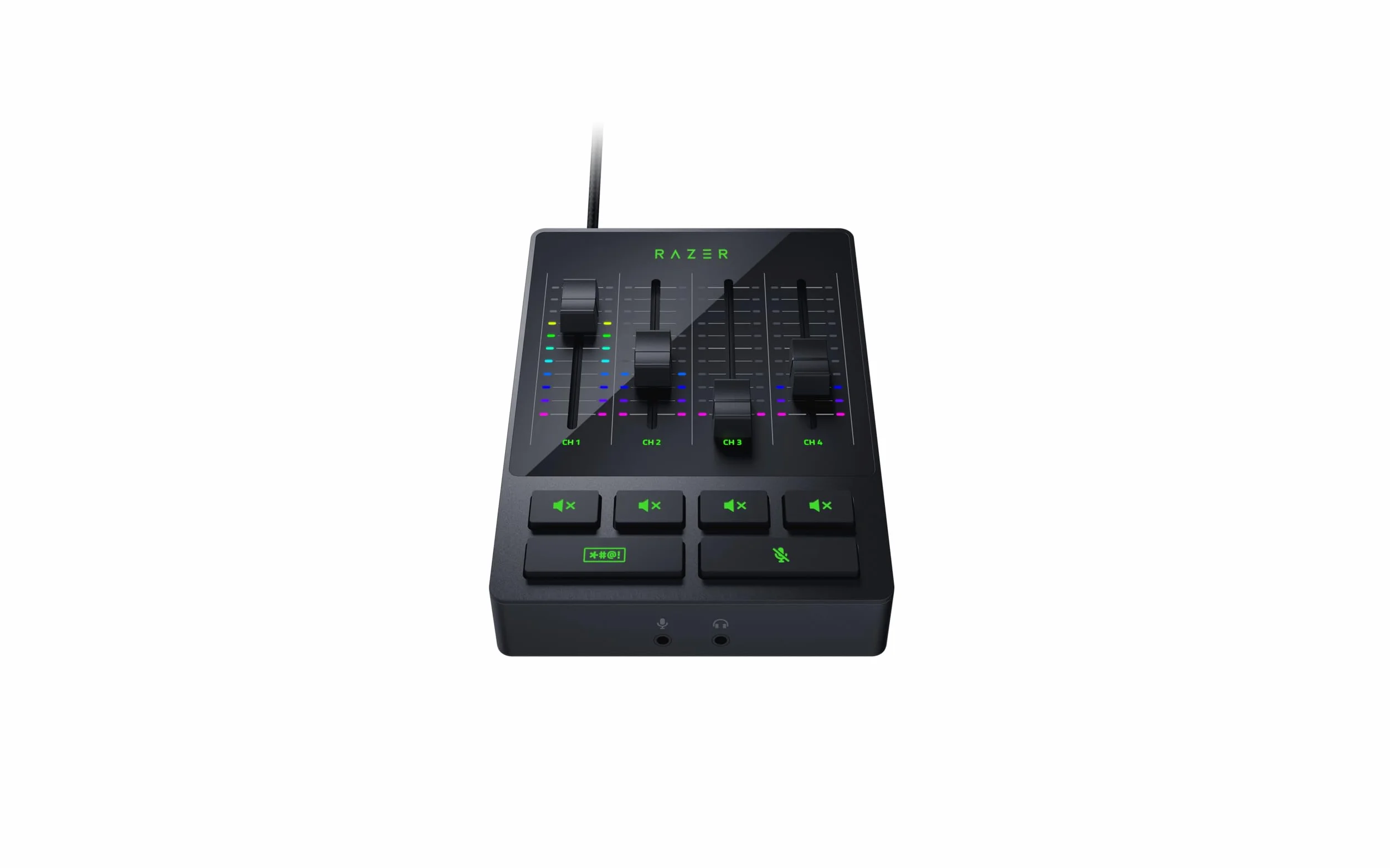 Razer Audio Mixer 4-kanałowy analogowy mikser audio z XLR czarny