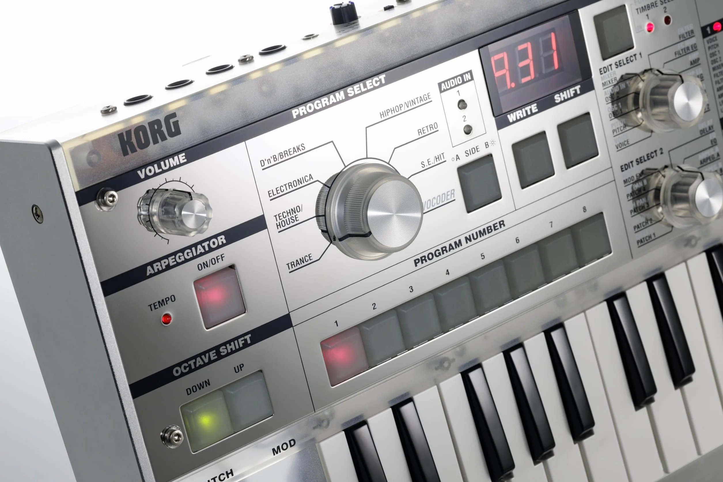 Korg MicroKORG Crystal 37-Key Analog Modeling Syntezer z Wokoderem Edycja Limitowana