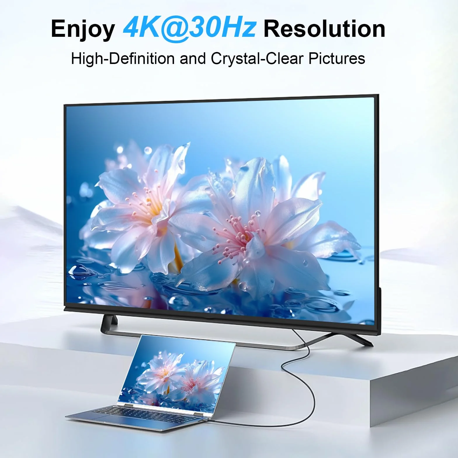DisplayPort na DVI kabel 2 m, 4K 30 Hz Display Port do DVI-D 24+1, podwójnie pleciona linka nylonowa, obudowa ze stopu aluminium, pozłacana wtyczka, kabel DP na DVI do komputera, DVD, HDTV, projektora