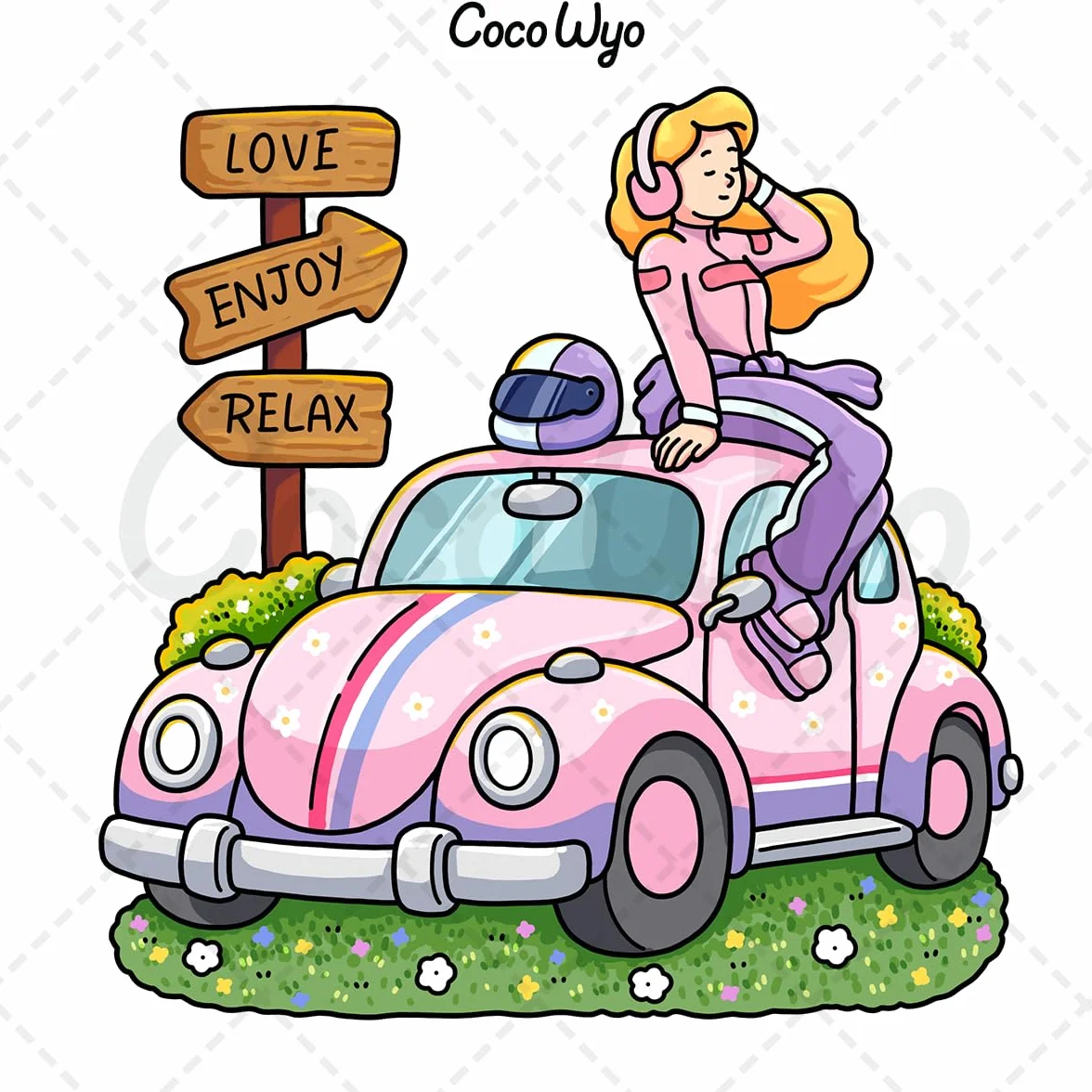 Girl Moments: Vol. 2 Coloring Book for Adults and Teens Featuring Cute Cozy Daily Activities for Relaxation