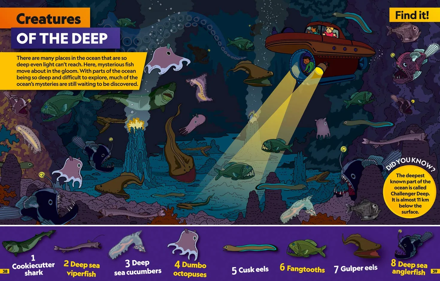 Oceans Find it! Explore it!: More than 250 things to find, facts and photos!