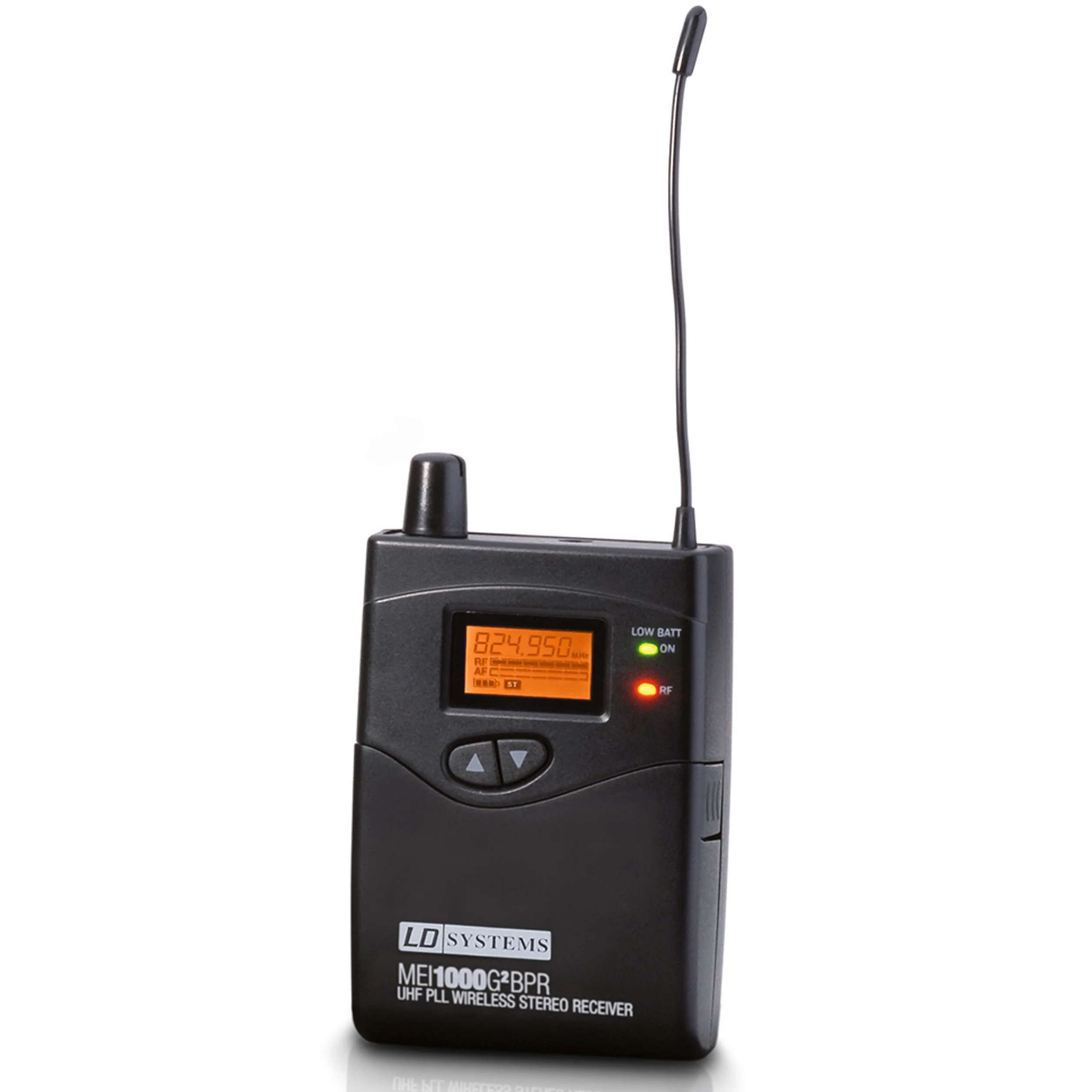 Ld Systems LDMEI1000G2 Zestaw Monitorów Dousznych, Czarny, 160 Częstotliwości