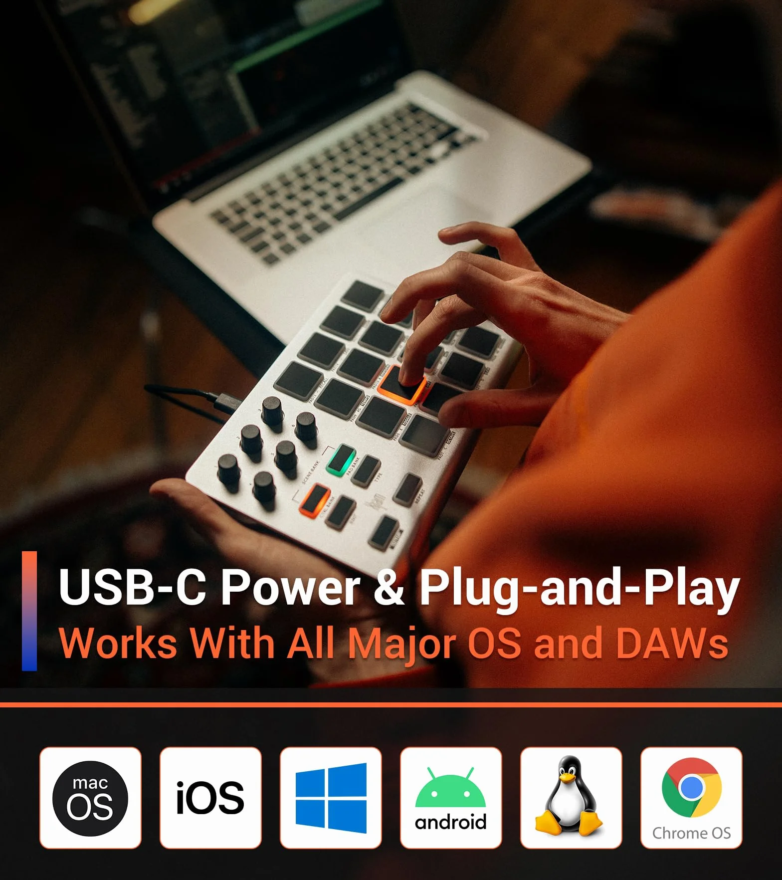 ESI Xjam | USB MIDI Performance Controller