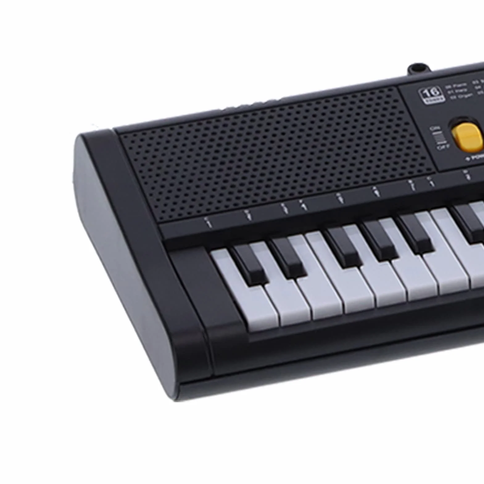 MQ6186 Klawiatura Pianino Przenośne, 61 Klawiszy Elektroniczne Cyfrowe Pianino Muzyczne Wielofunkcyjne z Mikrofonem z Pełnowymiarowymi Klawiszami dla Początkujących Dzieci