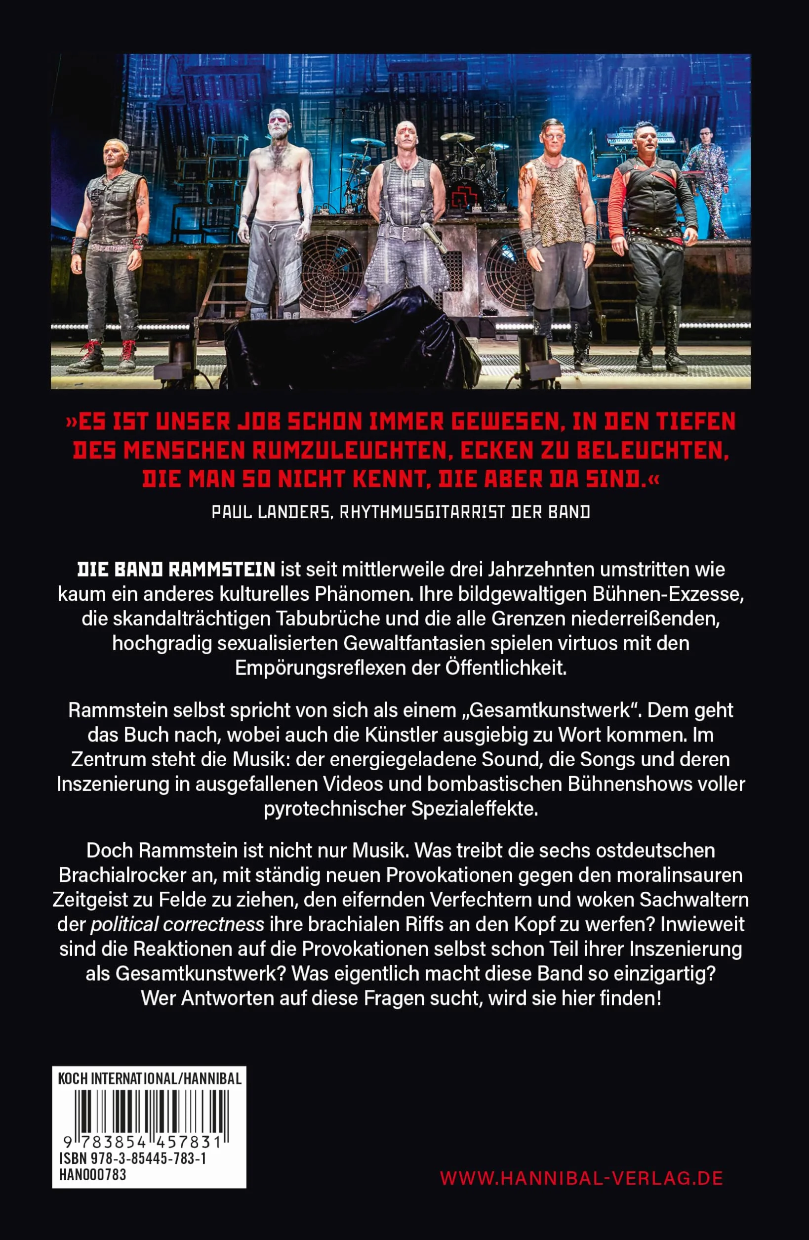 Rammstein: Provokation als Gesamtkunstwerk