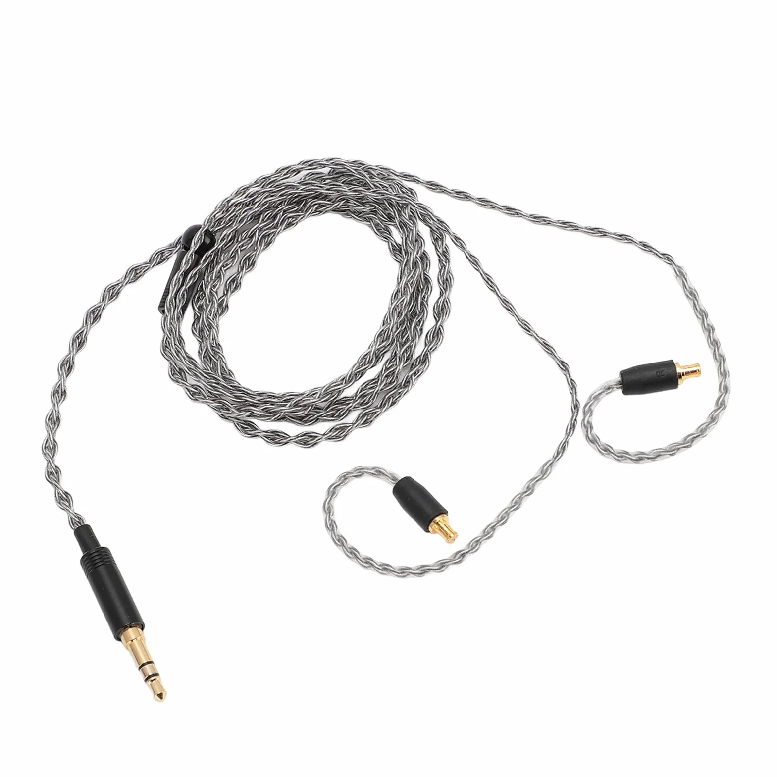 Kabel do Aktualizacji Słuchawek 3,5 Mm do A2DC Posrebrzana miedź Drut Zastępczy do Rozwiązania ATH CKS1100 E50 E70 LS300 3,9 Stopy