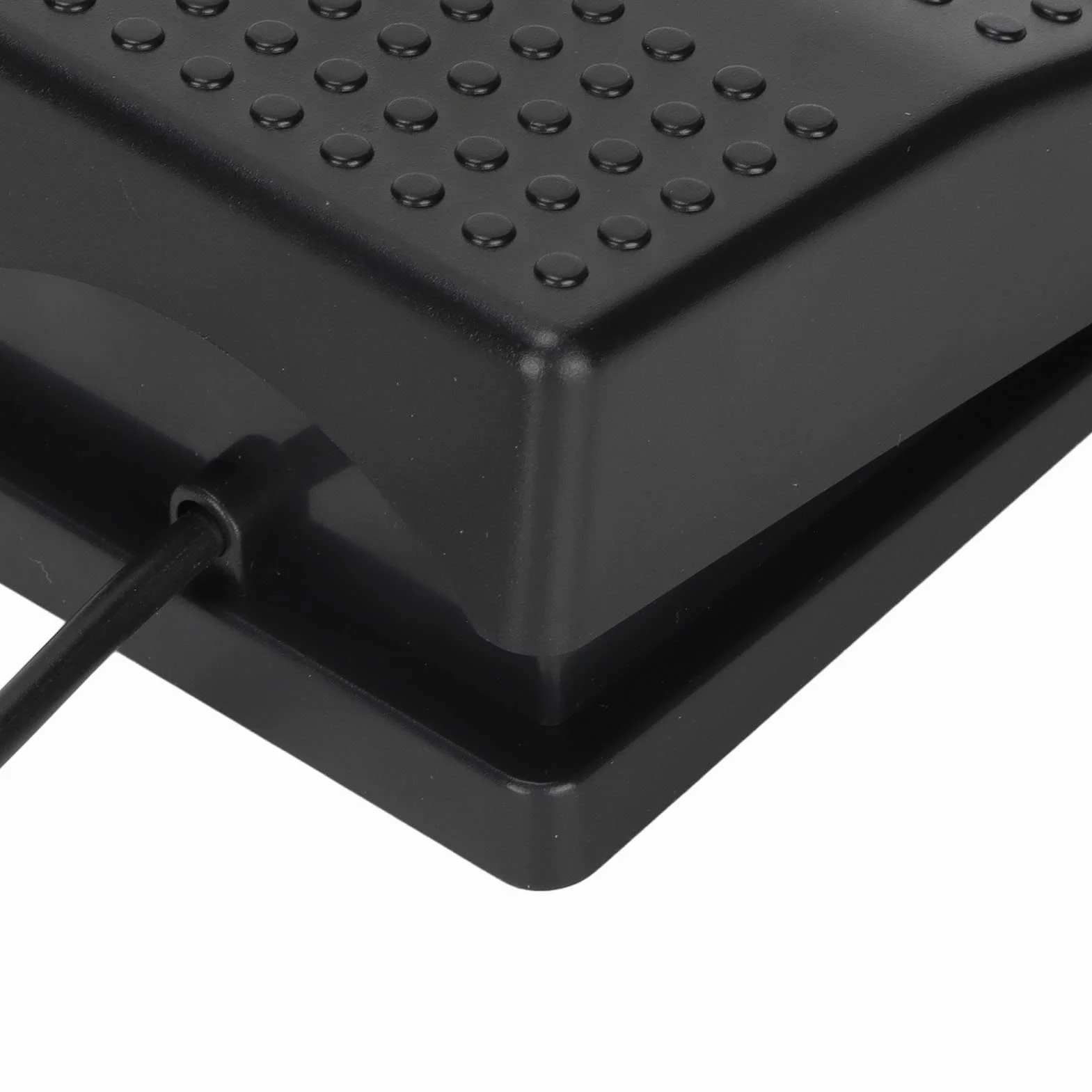 Przełącznik z Pojedynczym Pedałem USB, pedał Nożny o Wysokiej Czułości z USB A i Przełącznikiem Mechanicznym, Kabel o Długości 2 Metrów, Komputer Ogólny, Ergonomiczna Konstrukcja