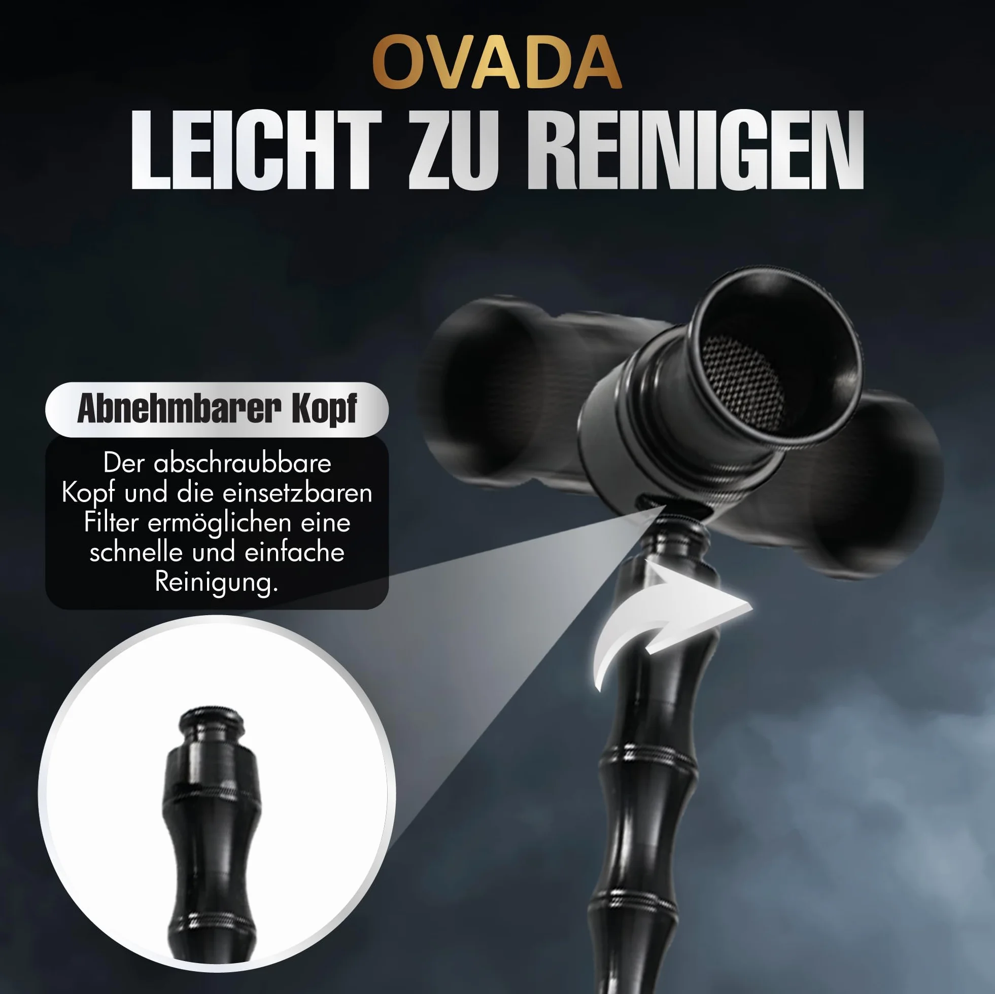 Pur fajka z metalu 13 cm | fajka do ziół i tytoniu | odkręcana głowica | łatwa do czyszczenia | w zestawie 5 sitek ze stali nierdzewnej | wysokiej jakości fajka do ziół / metalowa fajka