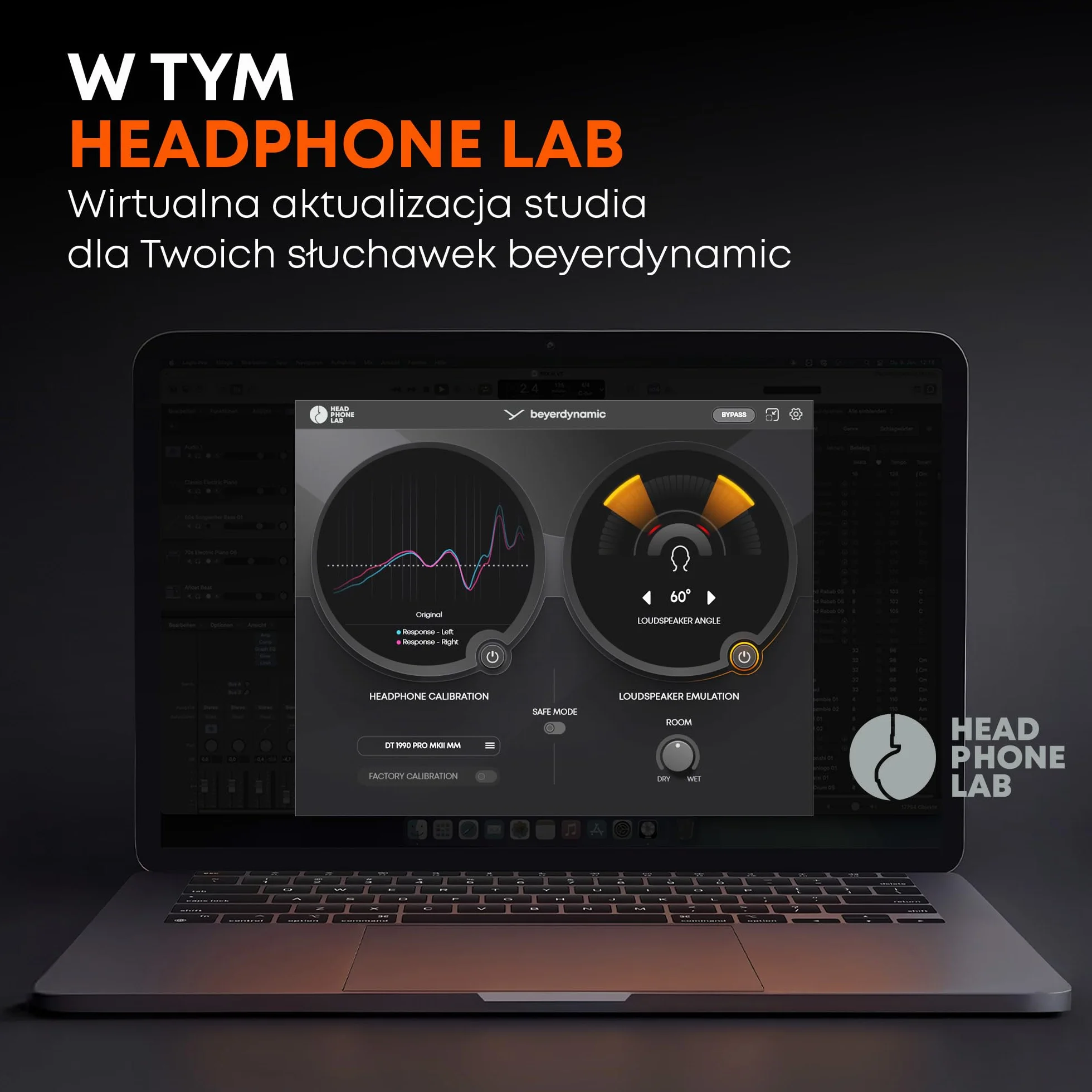 beyerdynamic DT 880 PRO nauszne słuchawki studyjne, półotwarta konstrukcja, przewodowe