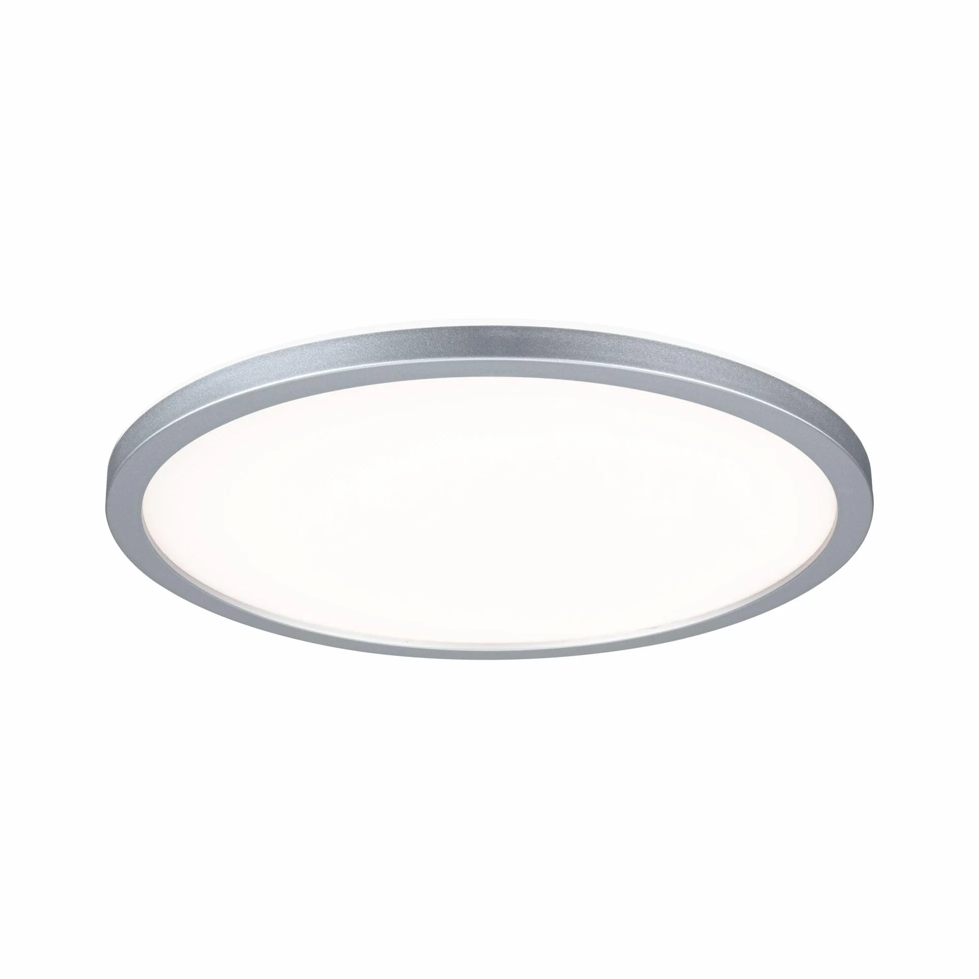 Paulmann 70991 Panel LED Atria Shine 293mm okrągły z 1x16 W ciepły biały chrom matowy panel świetlny plastikowy panel sufitowy 3000 K