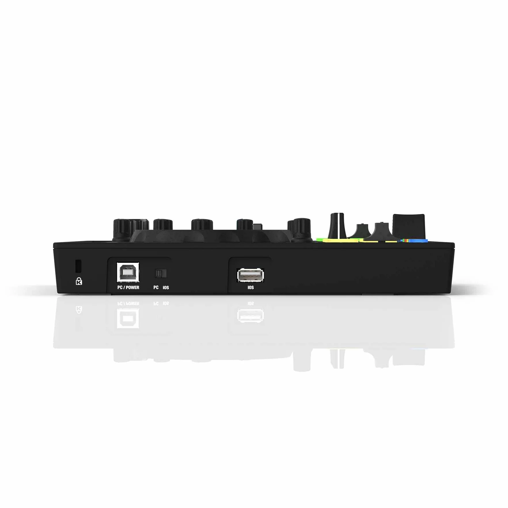 Reloop Buddy Compact 2-kanałowy kontroler DJ-ski dla Algoriddim DJay na iOS, PadOS, Android, Mac i PC z padami wydajności RGB, paddles FX i kontrolą Neural Mix