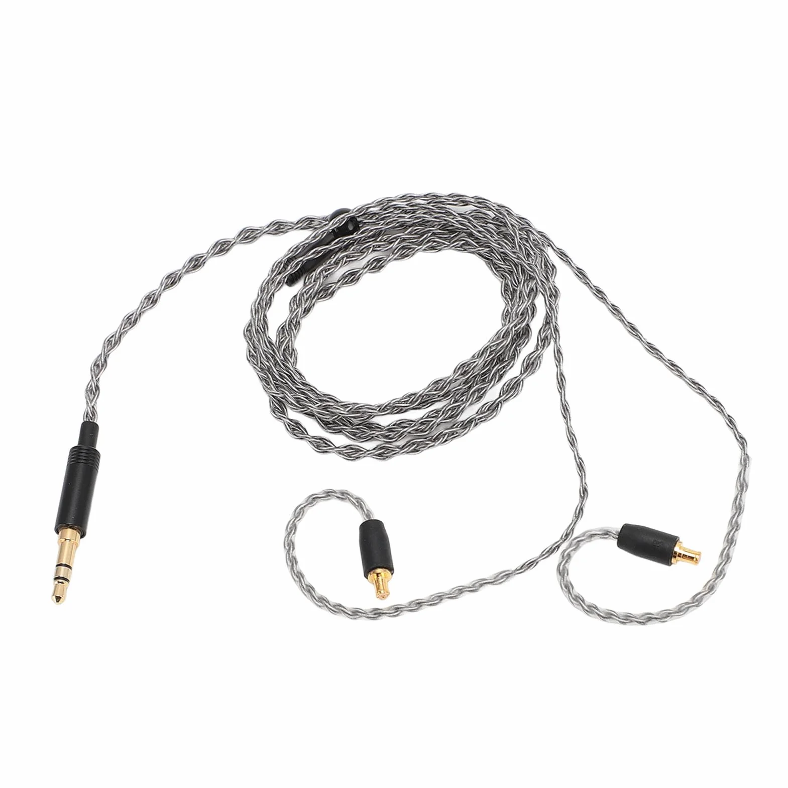 Kabel do Aktualizacji Słuchawek 3,5 Mm do A2DC Posrebrzana miedź Drut Zastępczy do Rozwiązania ATH CKS1100 E50 E70 LS300 3,9 Stopy
