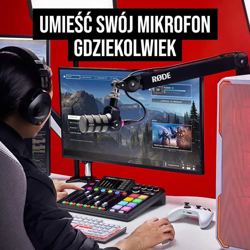 RØDE Ramię Mikrofonowe, Czarny, do 1,2 kg