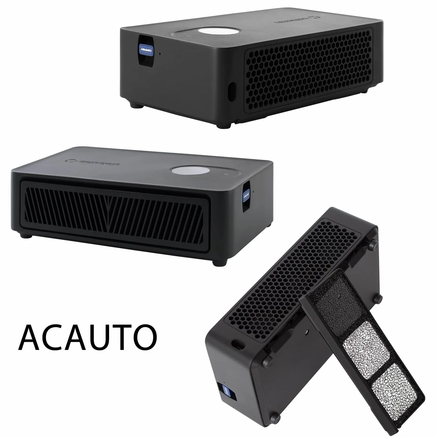 Canaan Avalon Nano 3S BTC Miner - 6 TH/s 140W Bitcoin ASIC Miner - Tłumik z oryginalnym zasilaczem Canaan - Stojak Solo Mining & Stake Pool do biura i domu (czarny)