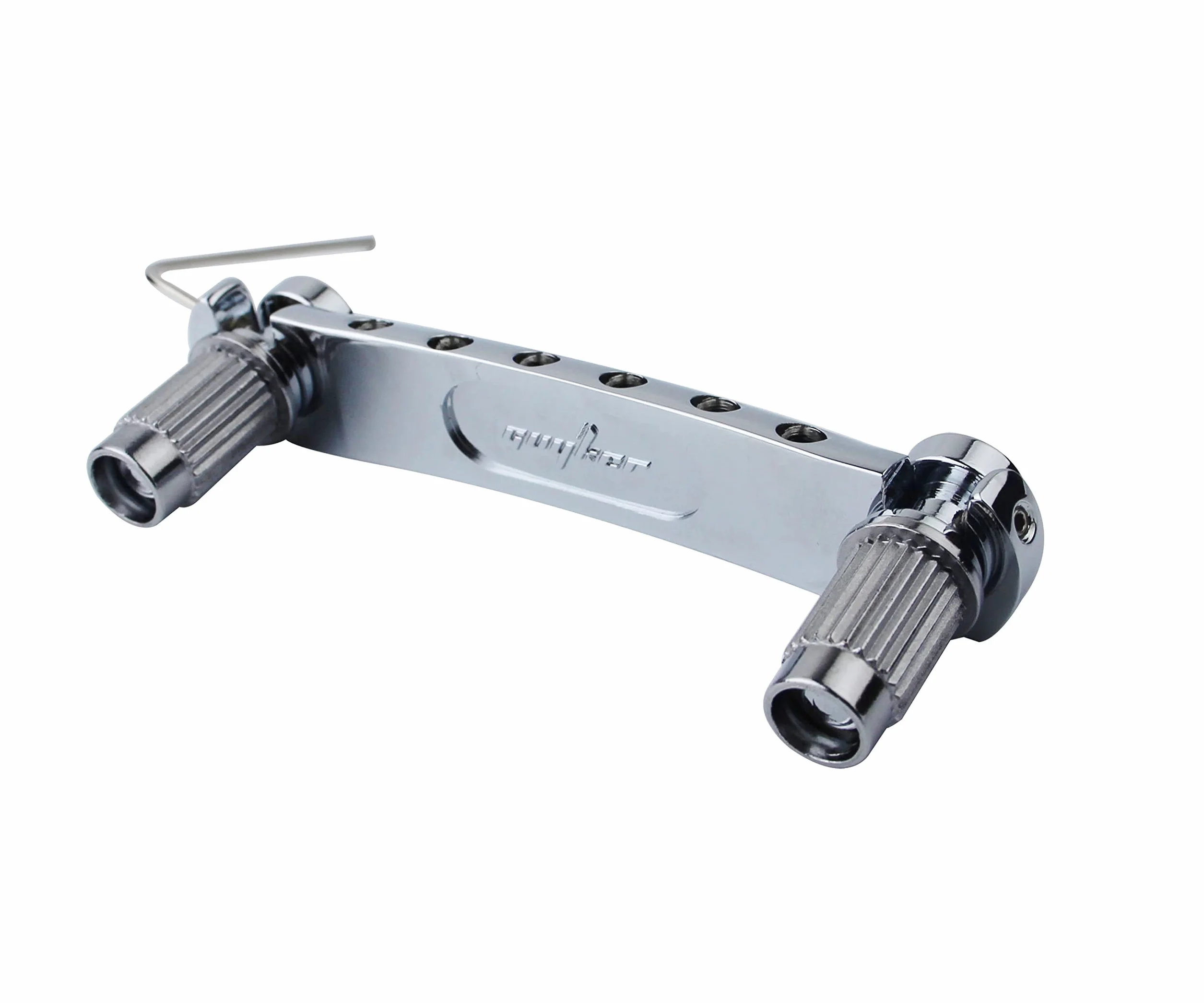 Guyker Tune-O-Matic Bridge and Stop Bar Tailpiece Combo GS001 GM005 Chrom do Gitary Elektrycznej LP SG EPI 6-strunowej