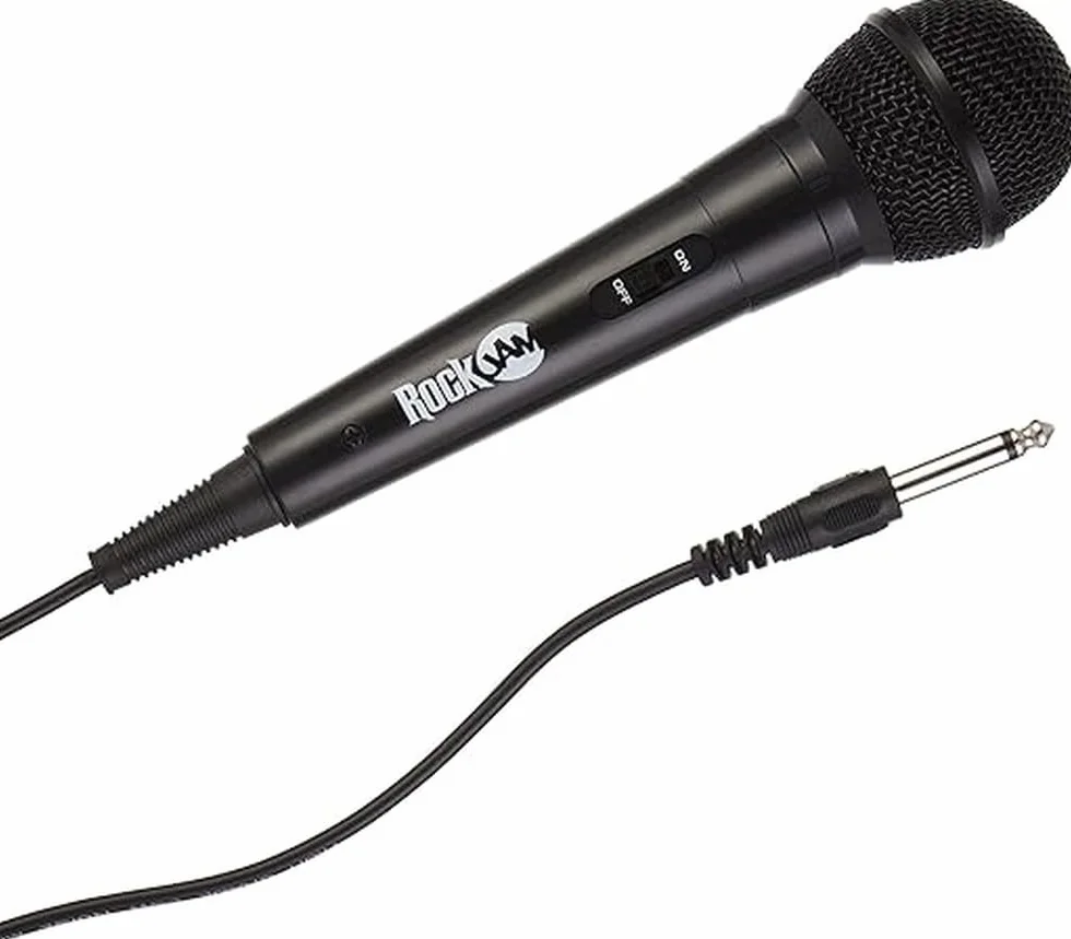 Rockjam Mikrofon, Czarny, 3 m