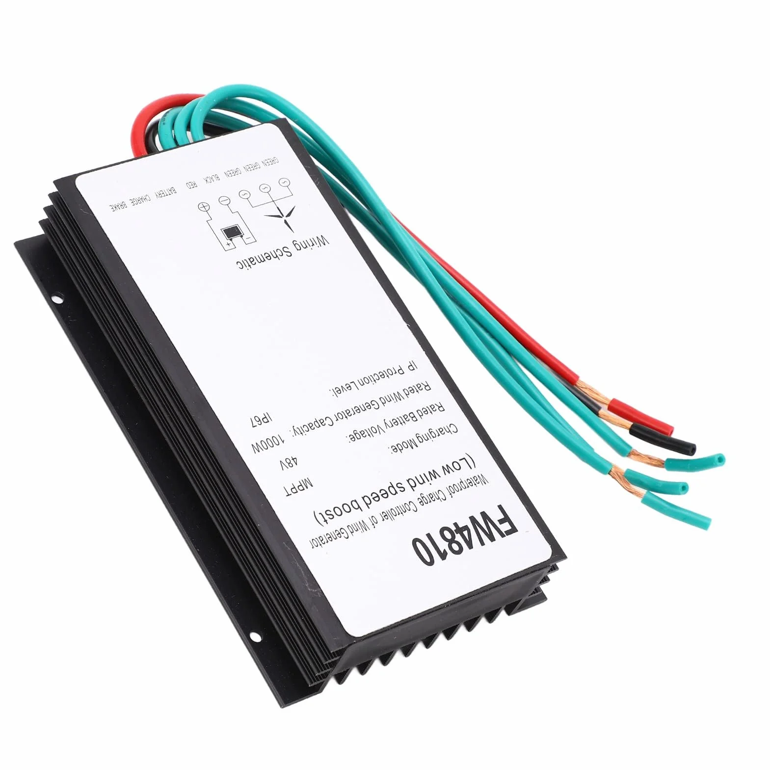 FW4810 1000W Kontroler ładowania Wiatru MPPT Kontroler 48V IP67