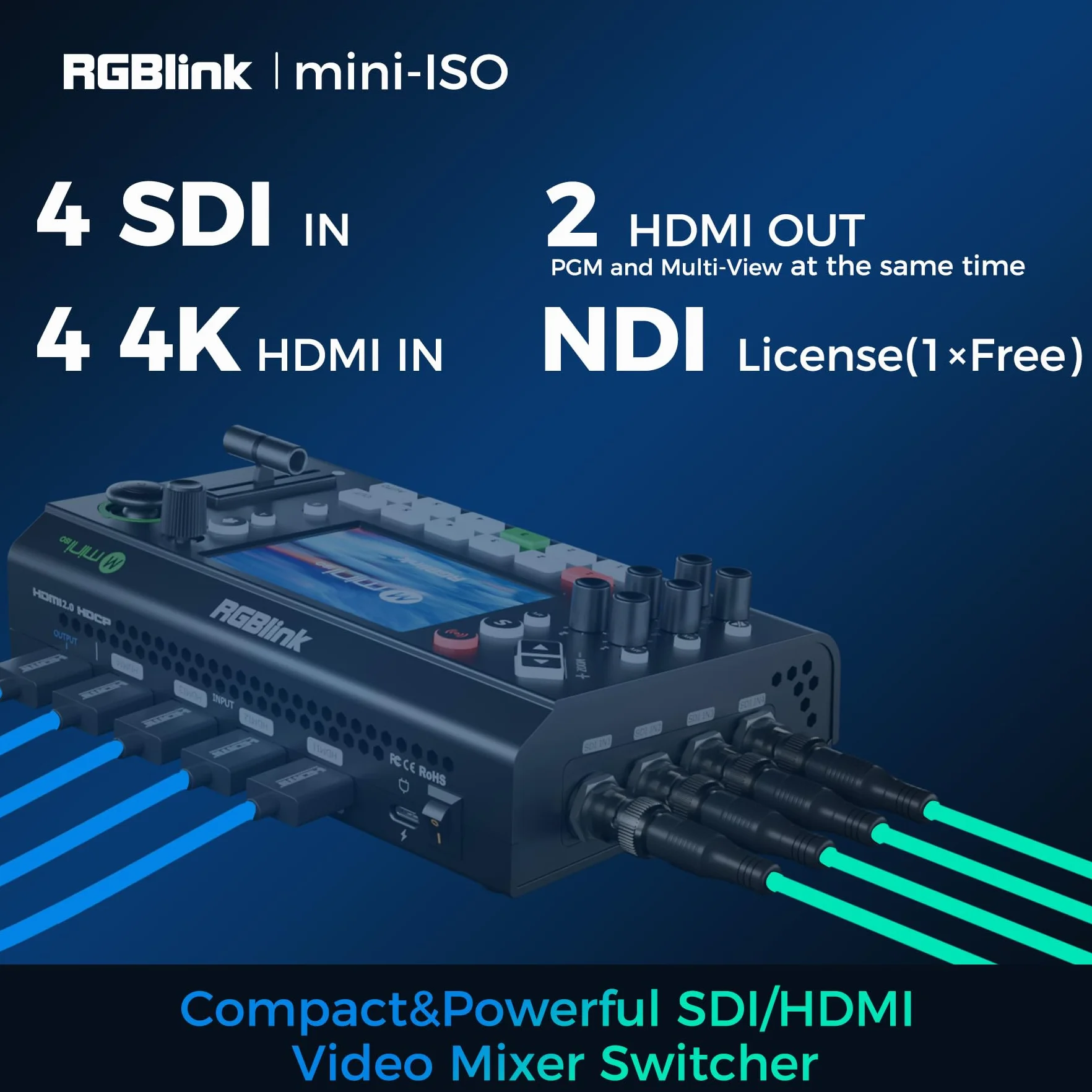 RGBlink Mini ISO mikser wideo
