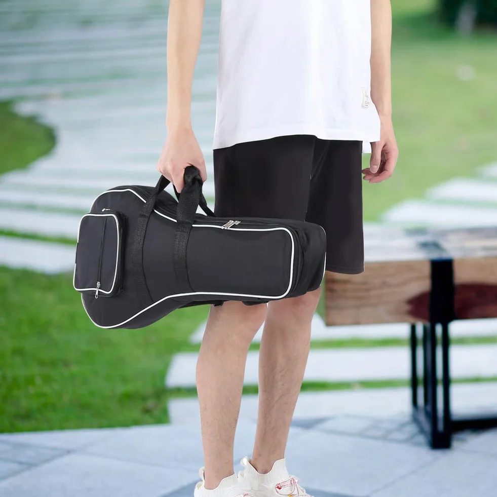 Podwójne wzory na zamek błyskawiczny Części mandoliny, duża boczna kieszeń na mandoliny, użyj dla początkujących miłośników mandoliny