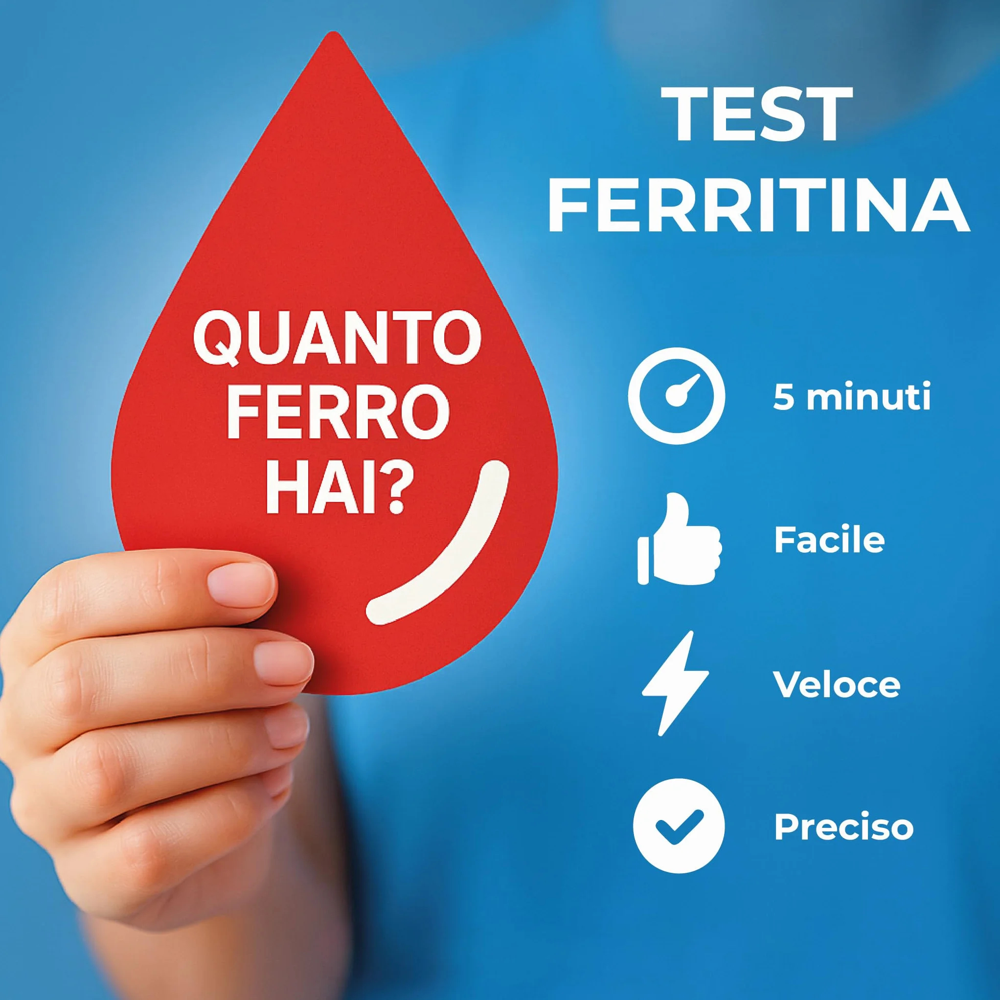 2 x szybki test ferrytyny | Autotest kasetowy do oceny poziomu żelaza | Wynik w ciągu 5 minut | Użytkowanie domowe